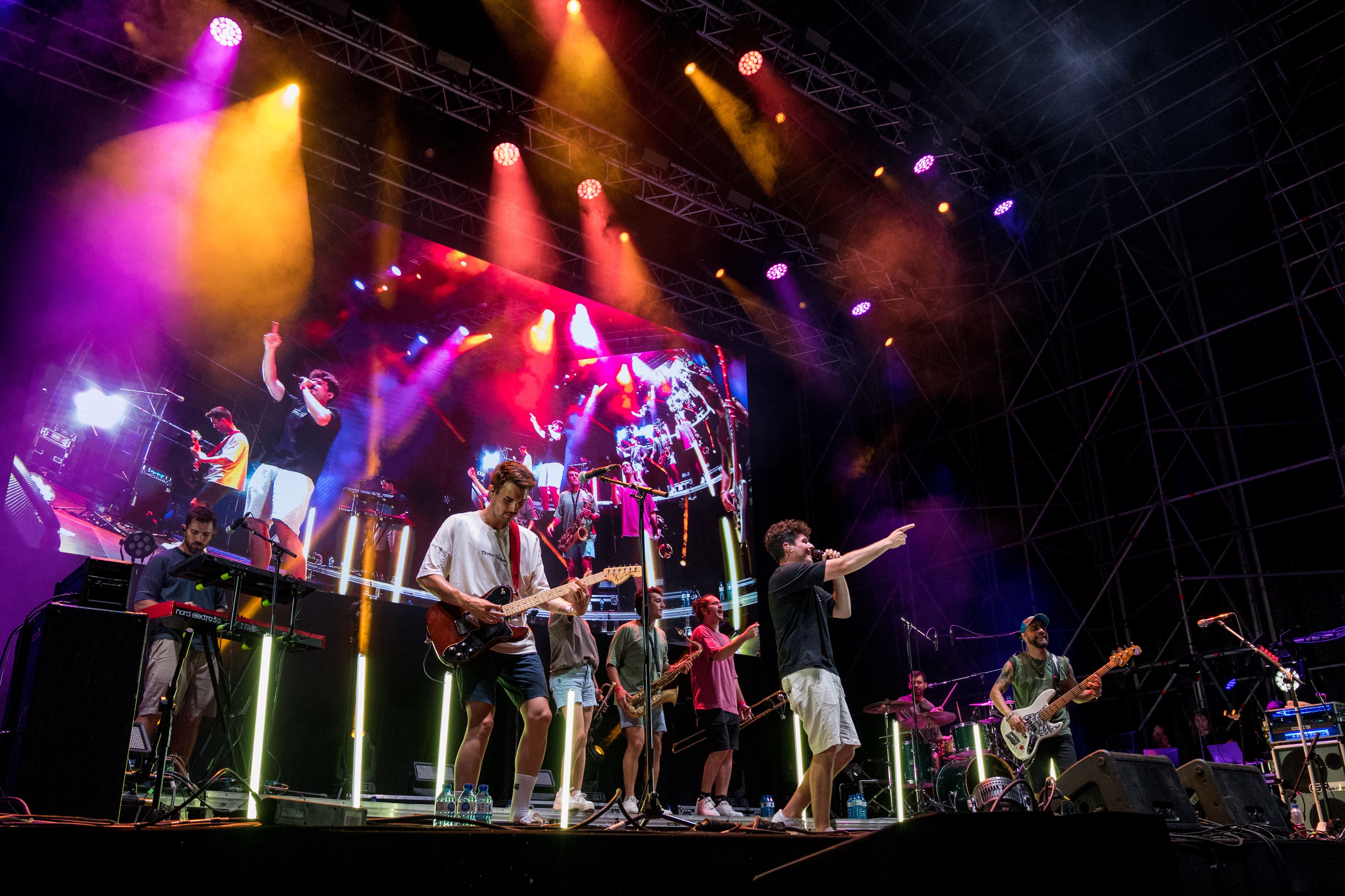 Concert de Miki Núñez a la Festa Major 2025. FOTO: Carmelo Jiménez