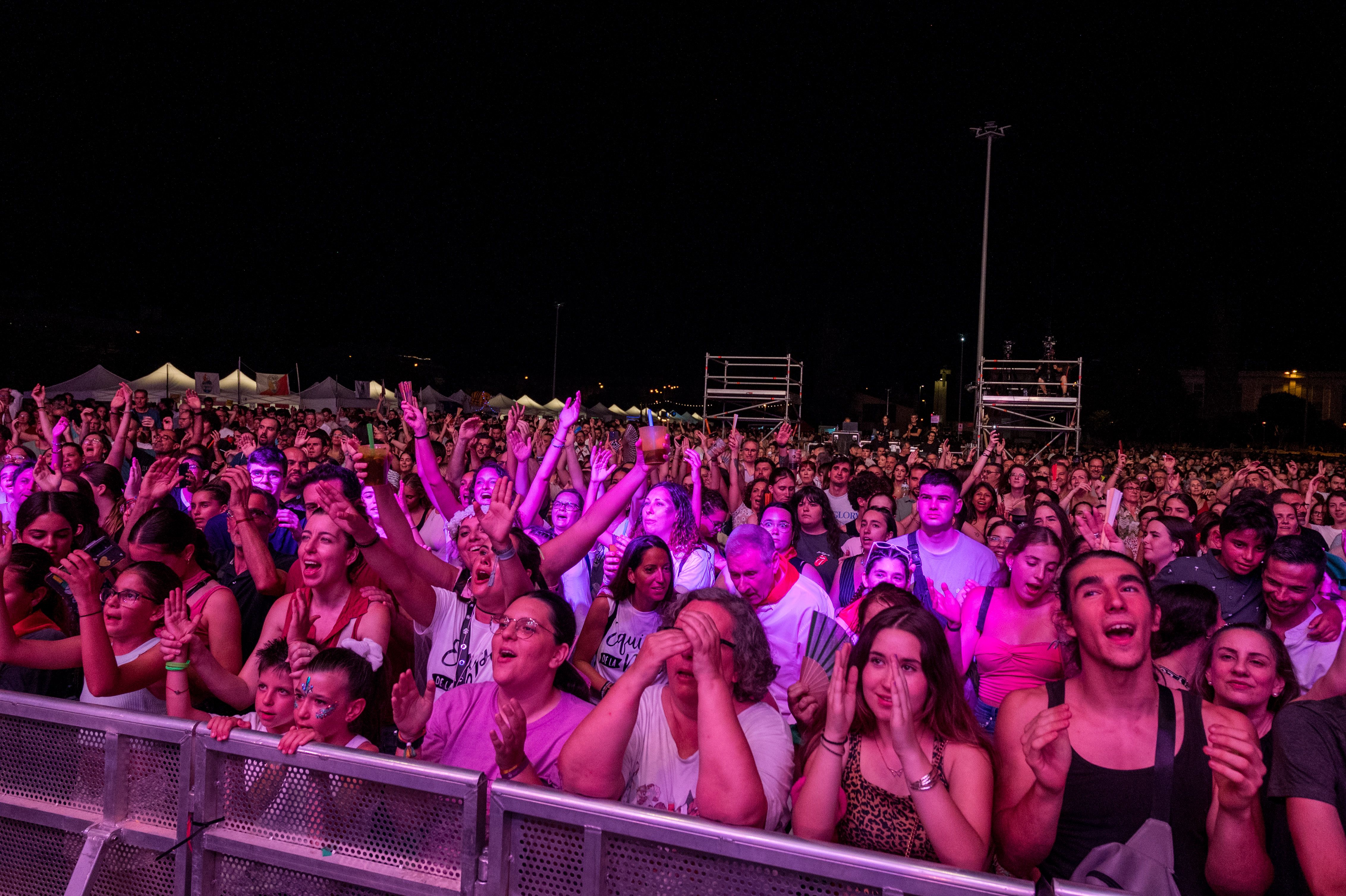 Concert de Miki Núñez a la Festa Major 2025. FOTO: Carmelo Jiménez