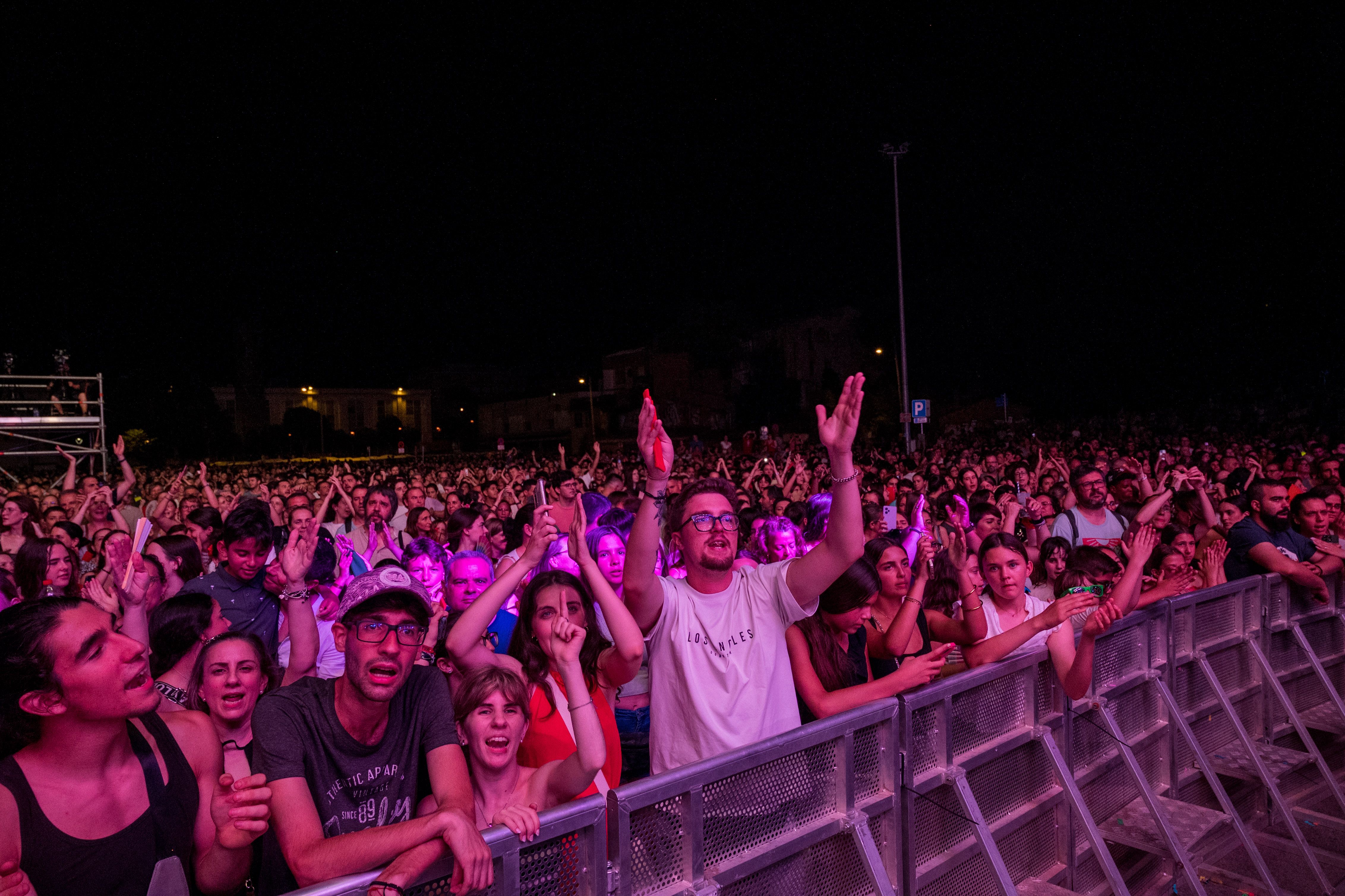 Concert de Miki Núñez a la Festa Major 2025. FOTO: Carmelo Jiménez