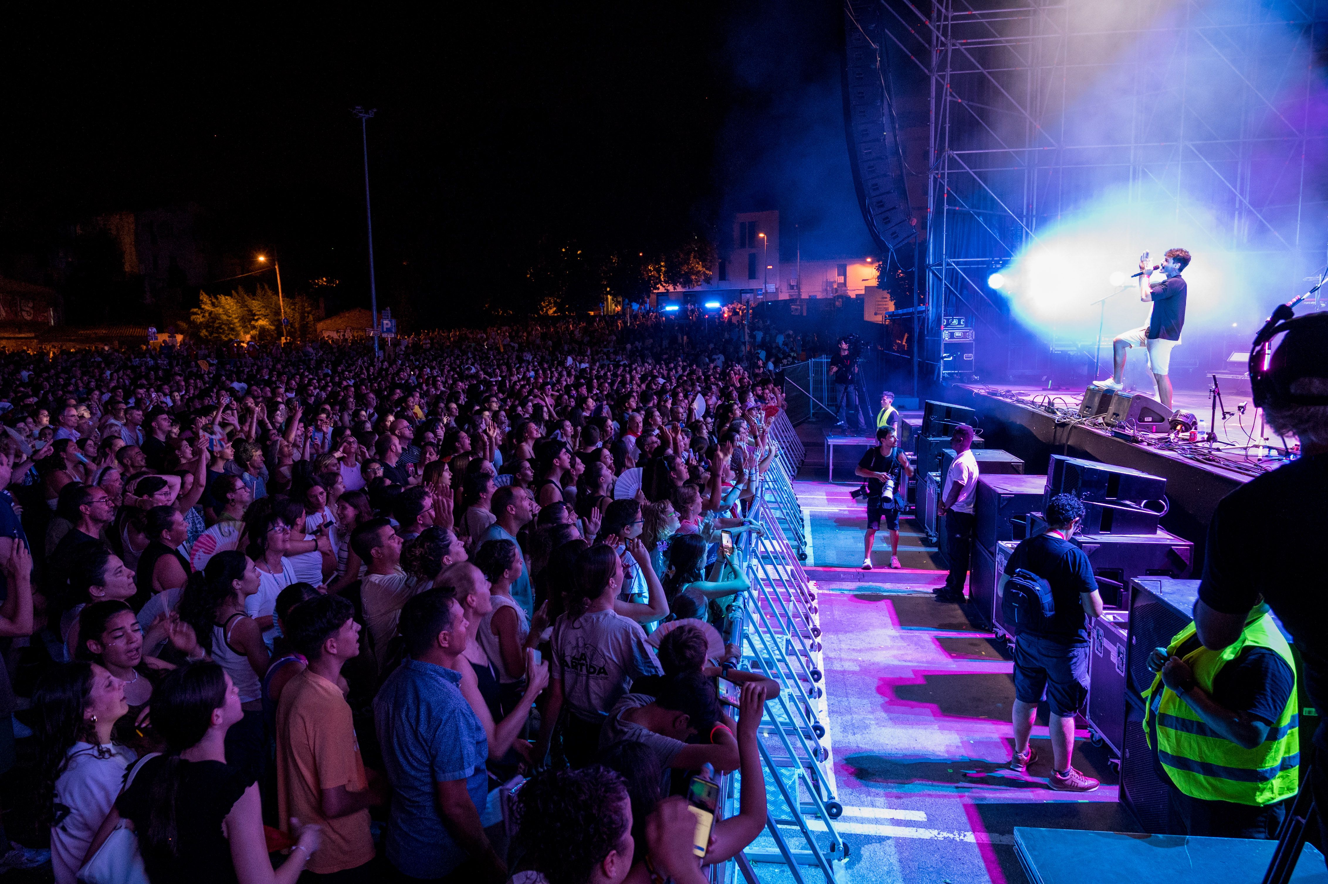 Concert de Miki Núñez a la Festa Major 2025. FOTO: Carmelo Jiménez