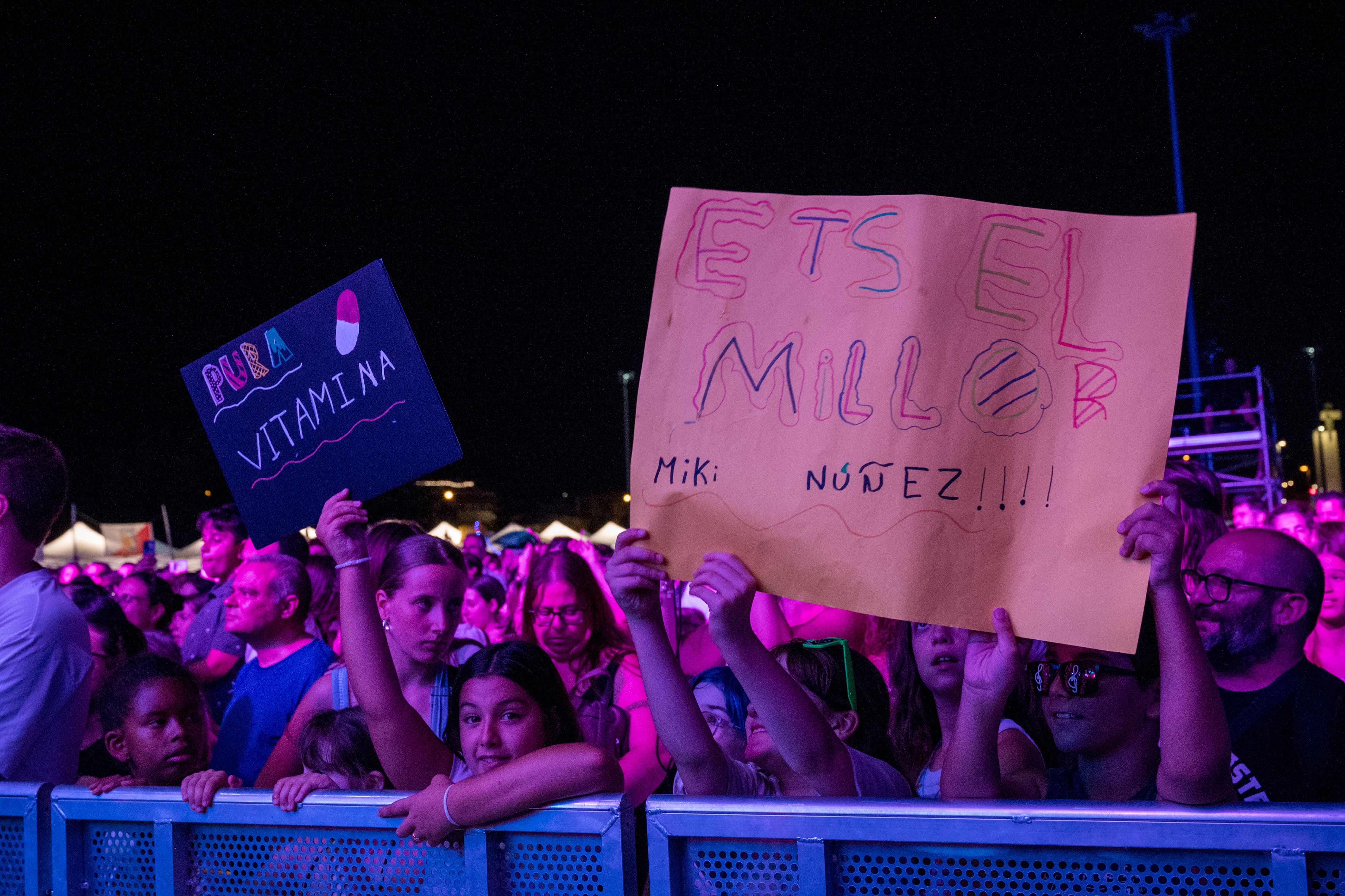 Concert de Miki Núñez a la Festa Major 2025. FOTO: Carmelo Jiménez