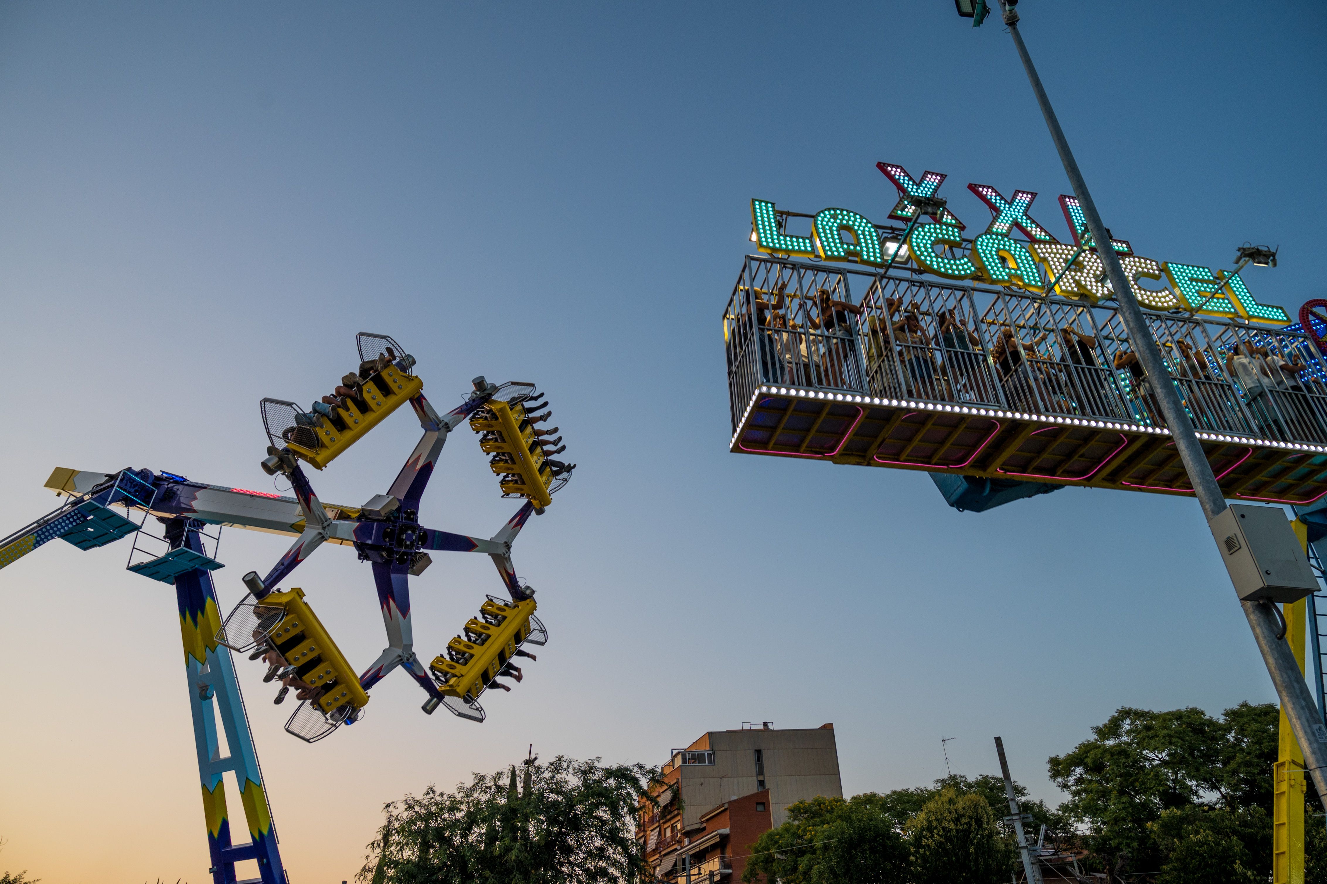 Fira d'atraccions Festa Major 2025. FOTO: Carmelo Jiménez