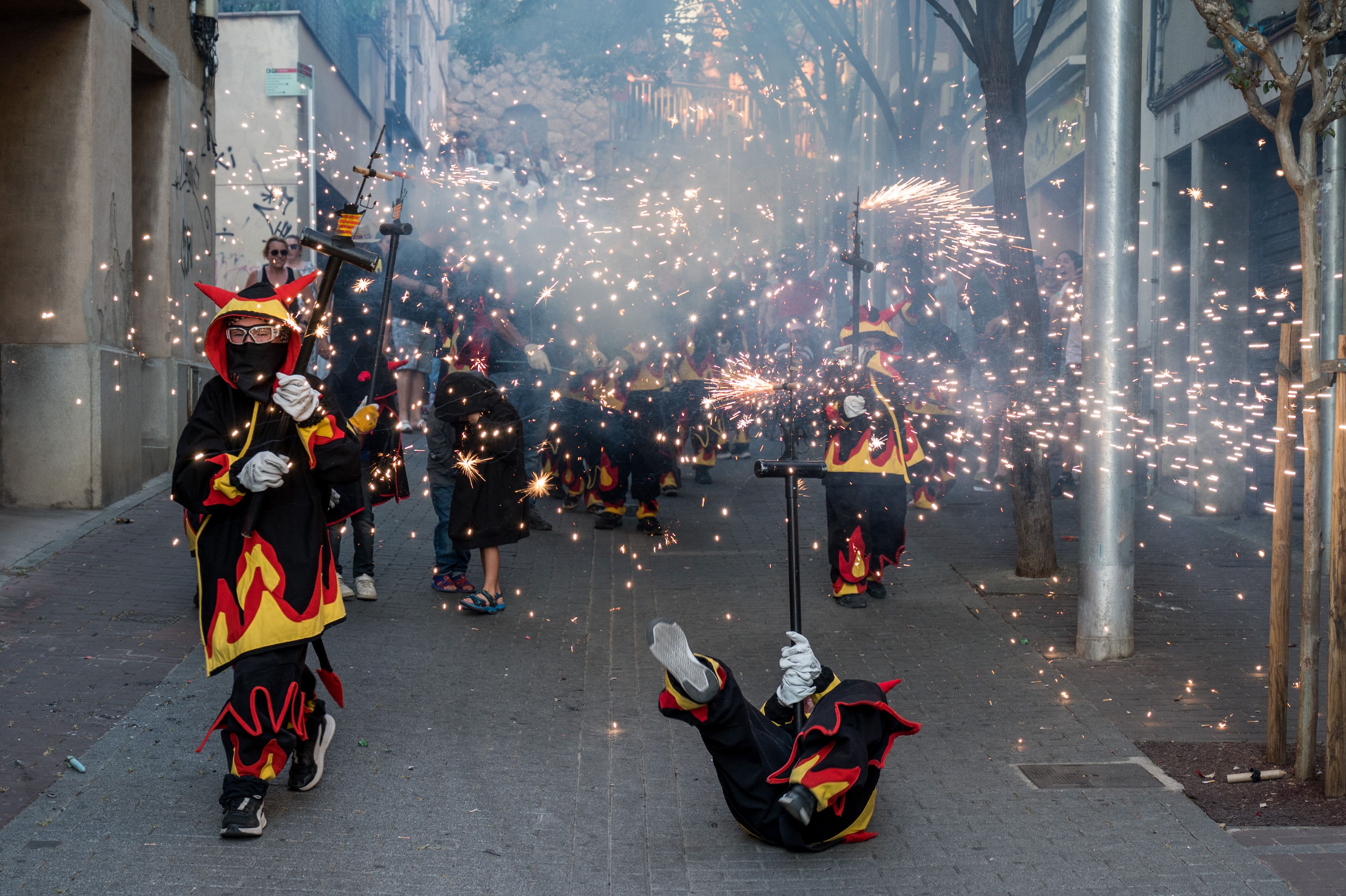 Correfoc infantil per Festa Major de Rubí 2025 FOTO: Carmelo Jiménez