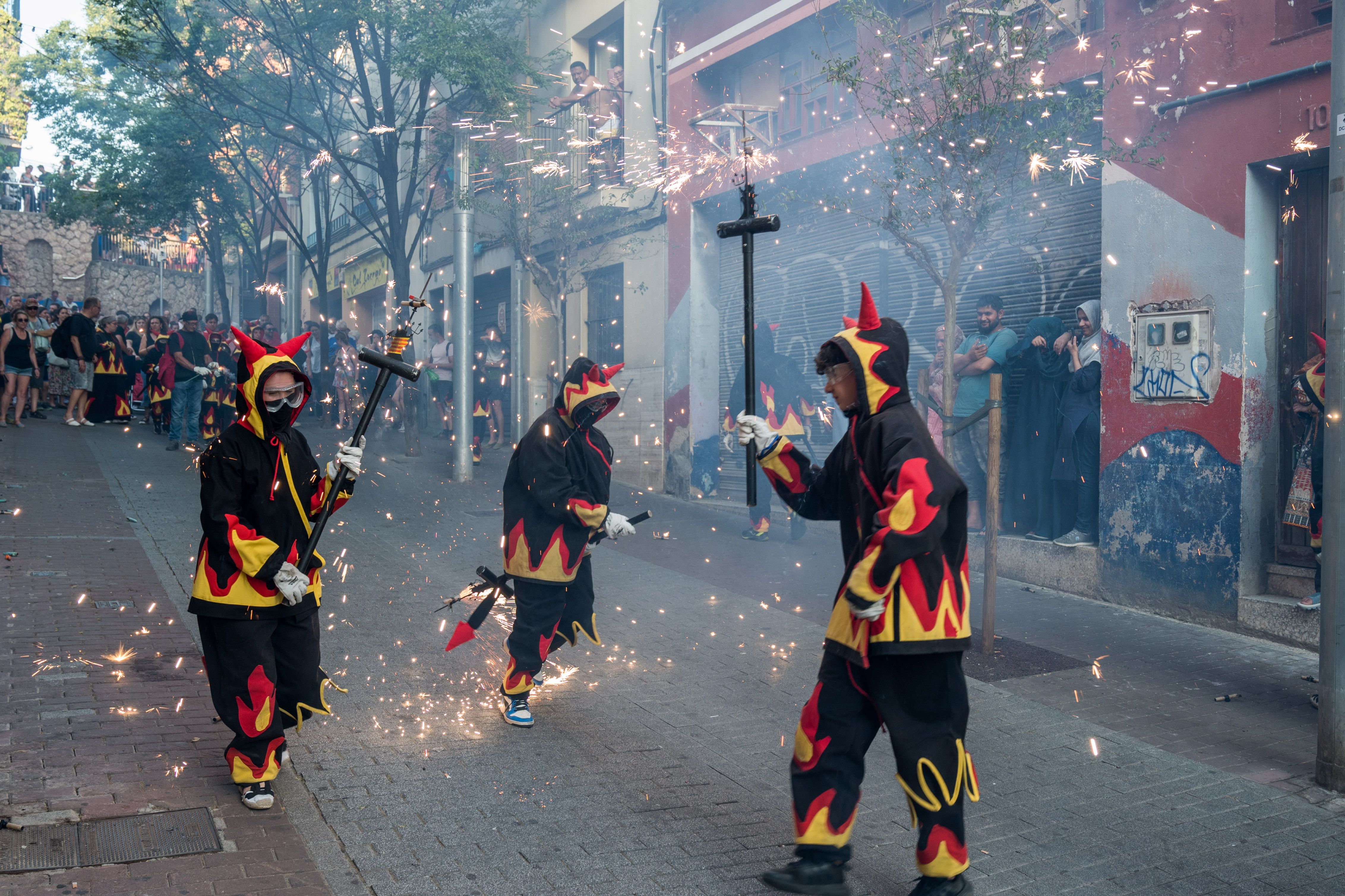 Correfoc infantil per Festa Major de Rubí 2025 FOTO: Carmelo Jiménez