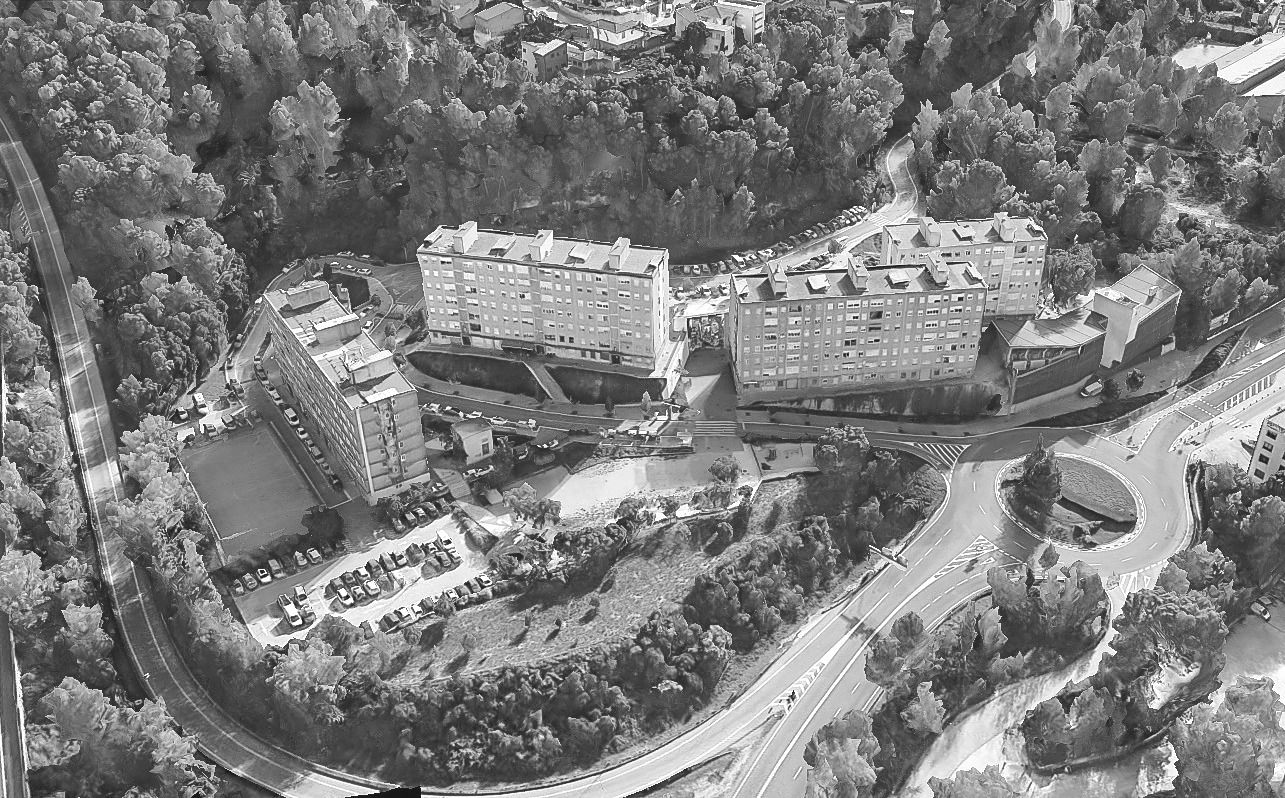 El Pinar, barri resilient i futur pendent. FOTO: Google Earth El Pinar, barri resilient i futur pendent. FOTO: Google Earth
