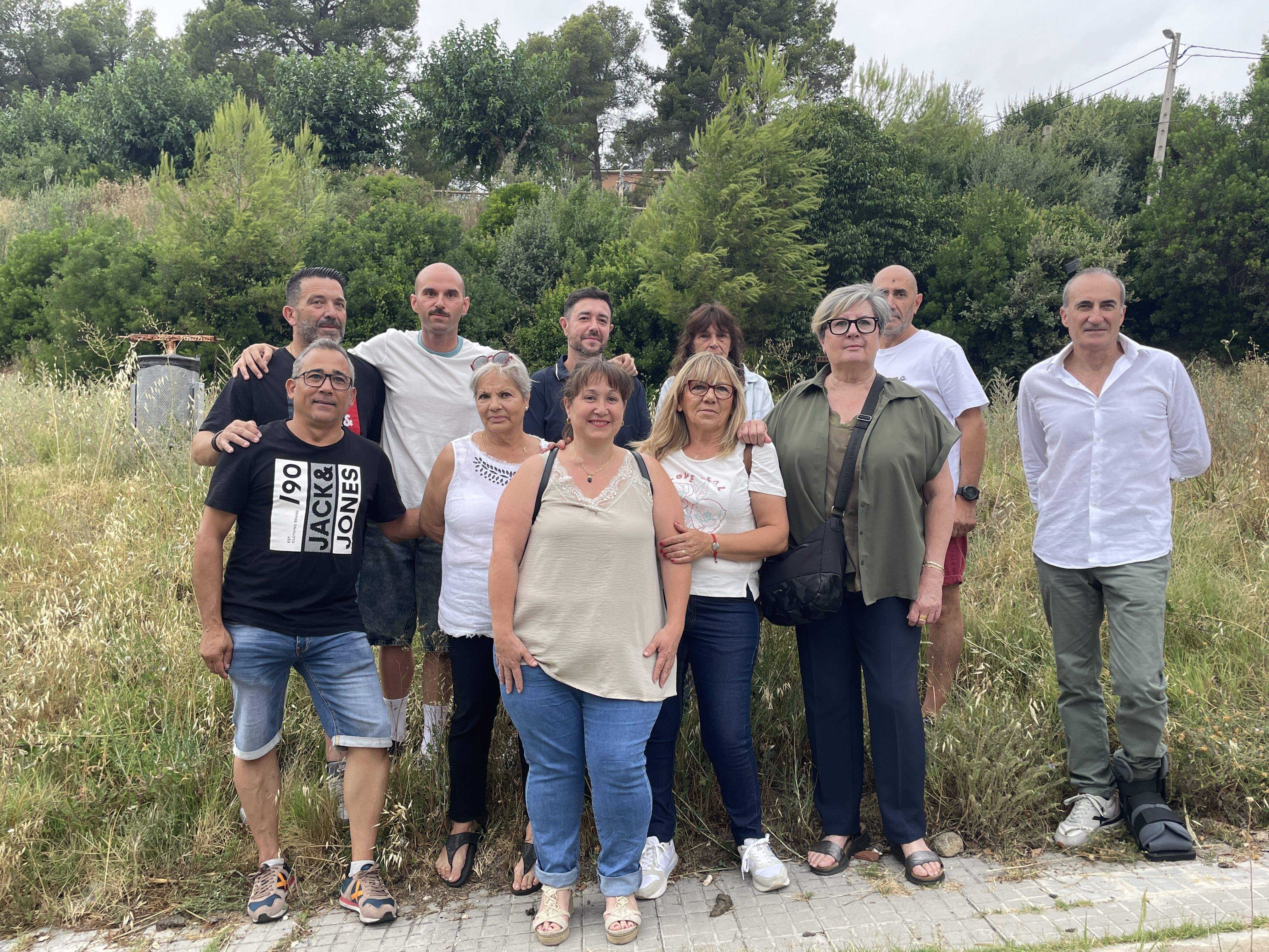 Veïns de les urbanitzacions del districte 2. FOTO: Estela Luengo