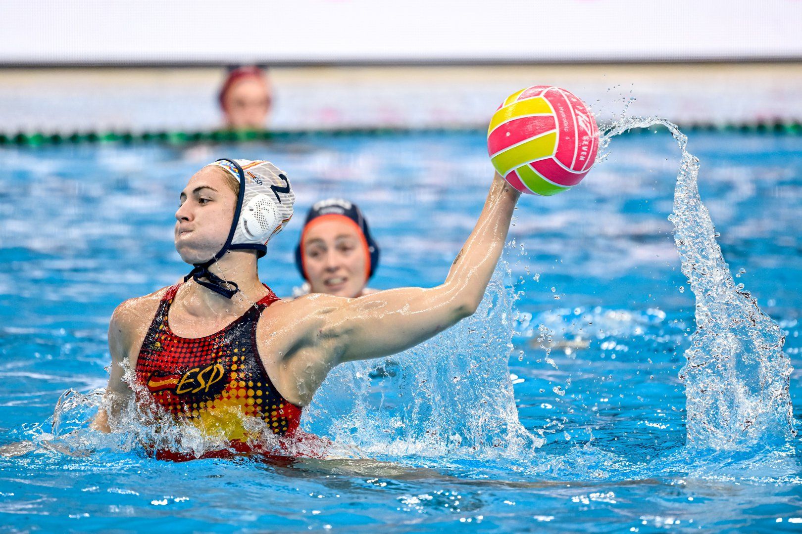 La selecció espanyola de waterpolo, amb tres rubinenques, passa a la semifinal del Mundial. FOTO: RFEN (Giorgio Scala)