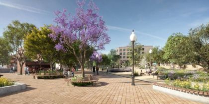 La remodelació de la plaça Pearson tindrà un pressupost de gairebé 3 milions d'euros. FOTO: Rendr Ajuntament de Rubí