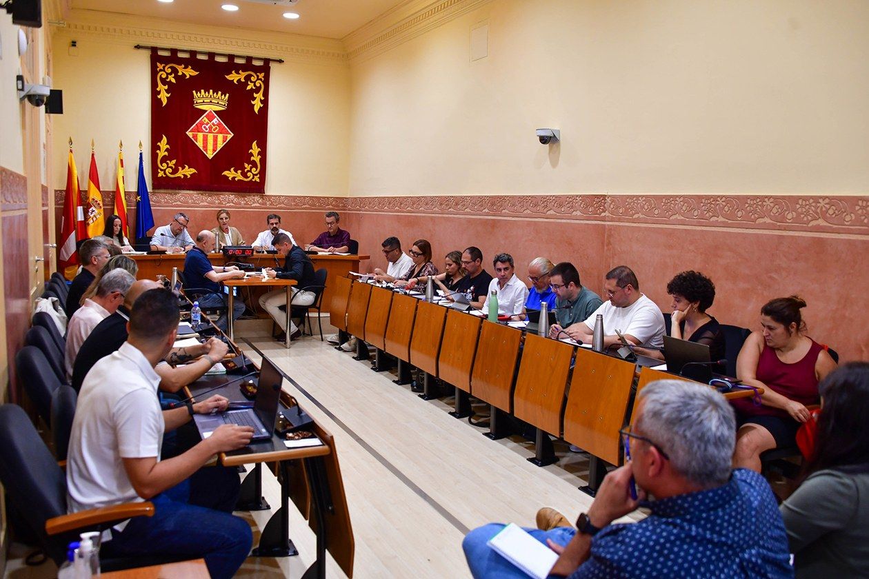Ple municipal corresponent al mes de juliol a Rubí FOTO: Localpres