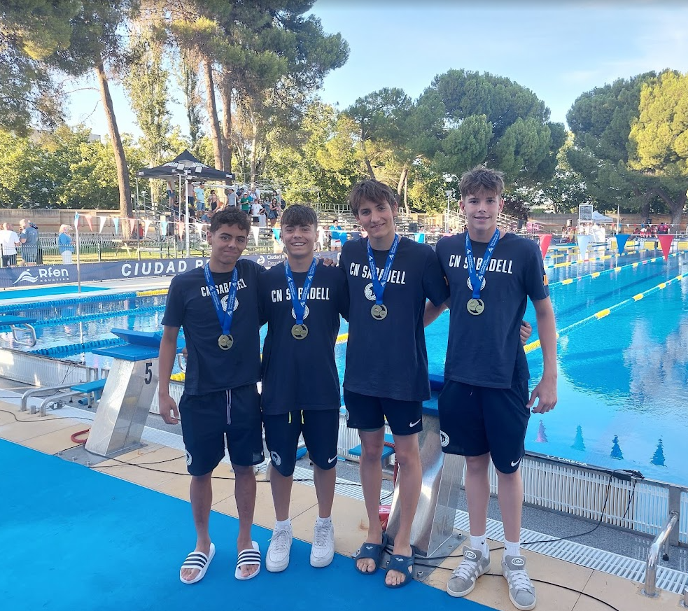 D’esquerra a dreta: Oriol Gil, Eric Carrasco, Diego Calero i Àlex Muñoz. FOTO: Cedida