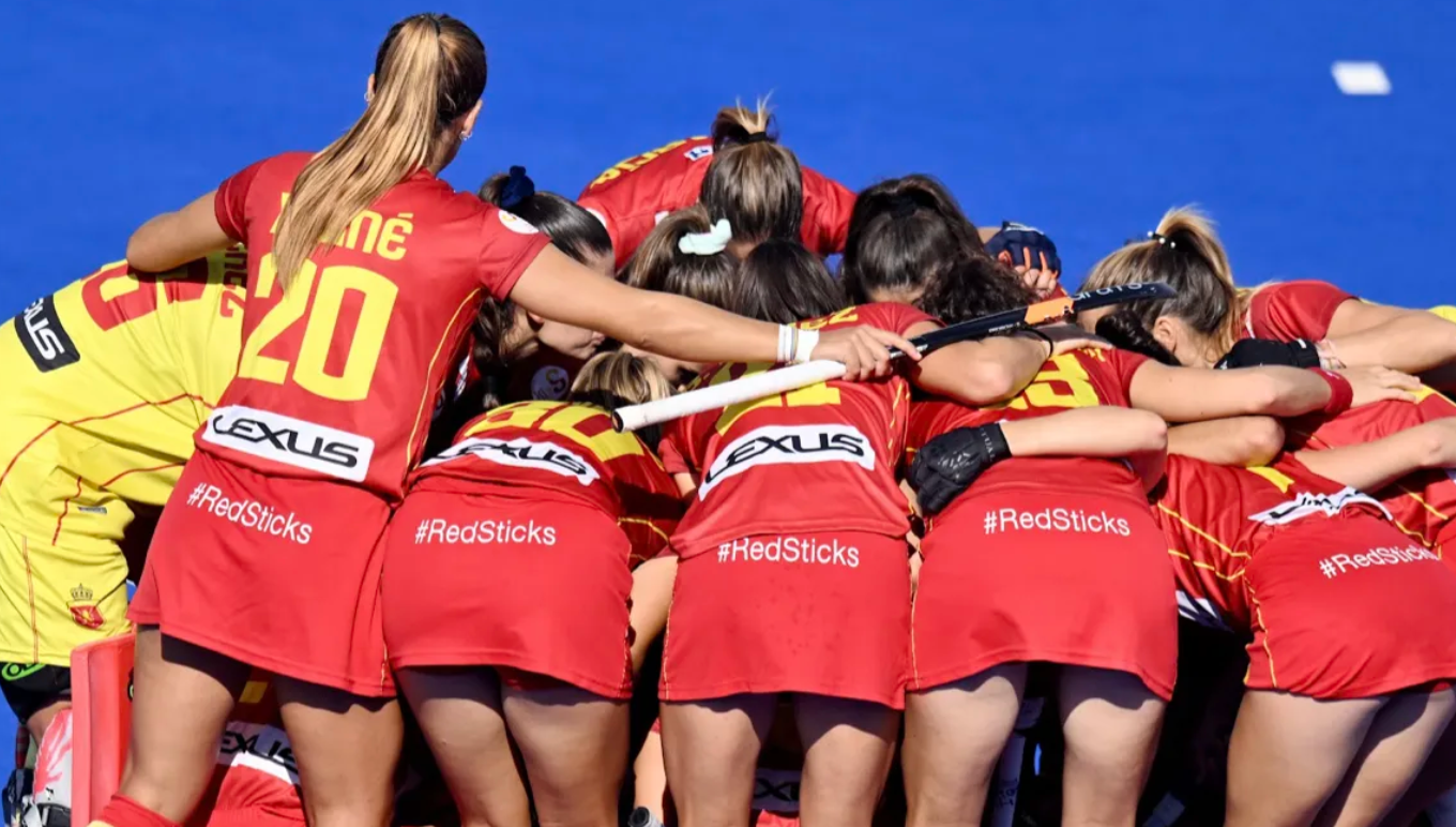 Xantal Giné, capitana de la selecció espanyola d'hoquei FOTO: RFEH