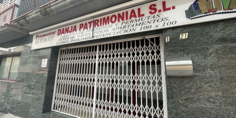 Els veïns del carrer Justícia carreguen contra Danja Patrimonial SL FOTO: Marta Casas