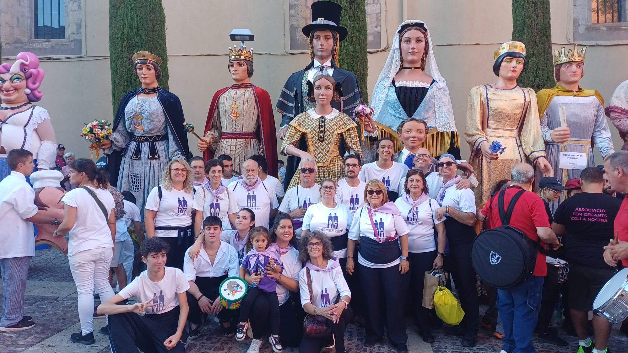 La Colla de Geganters reprèn la seva activitat amb una primera sortida a la Seu d’Urgell. FOTO: Cedida