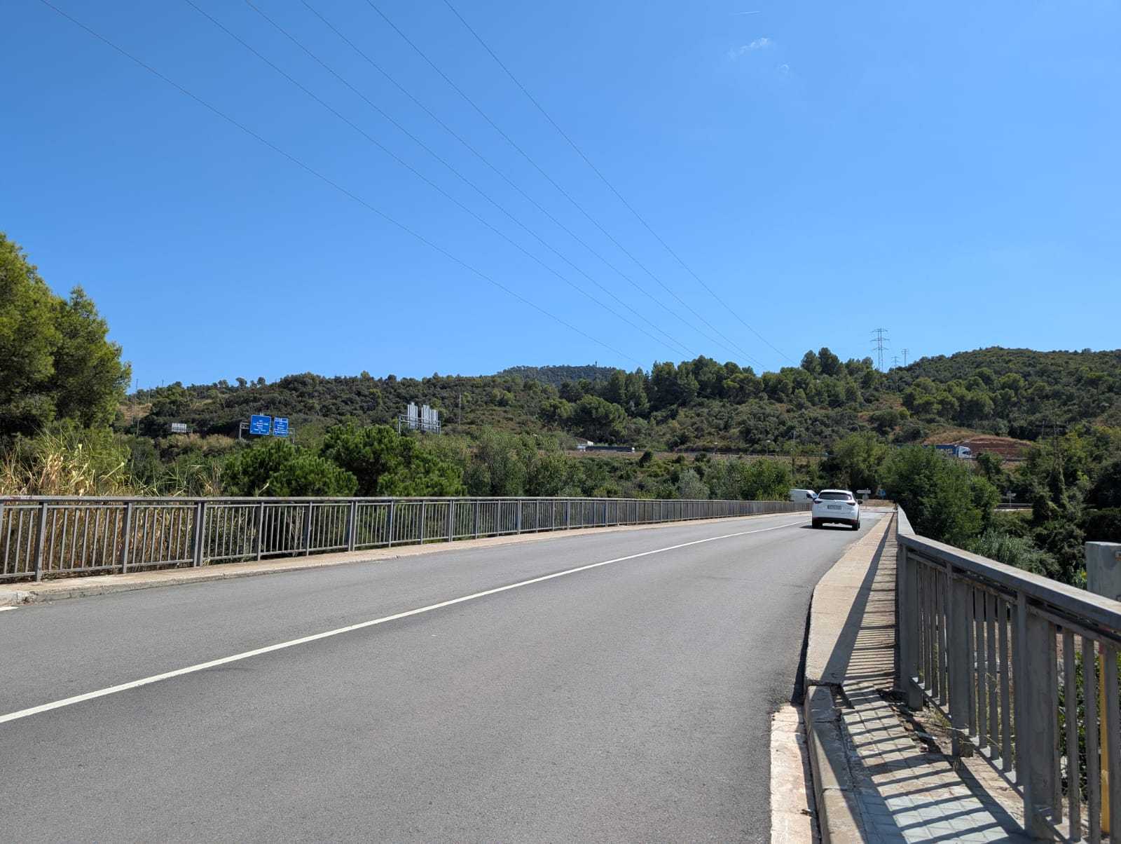 El pont ha reobert aquest 4 de setembre. FOTO: Estela Luengo