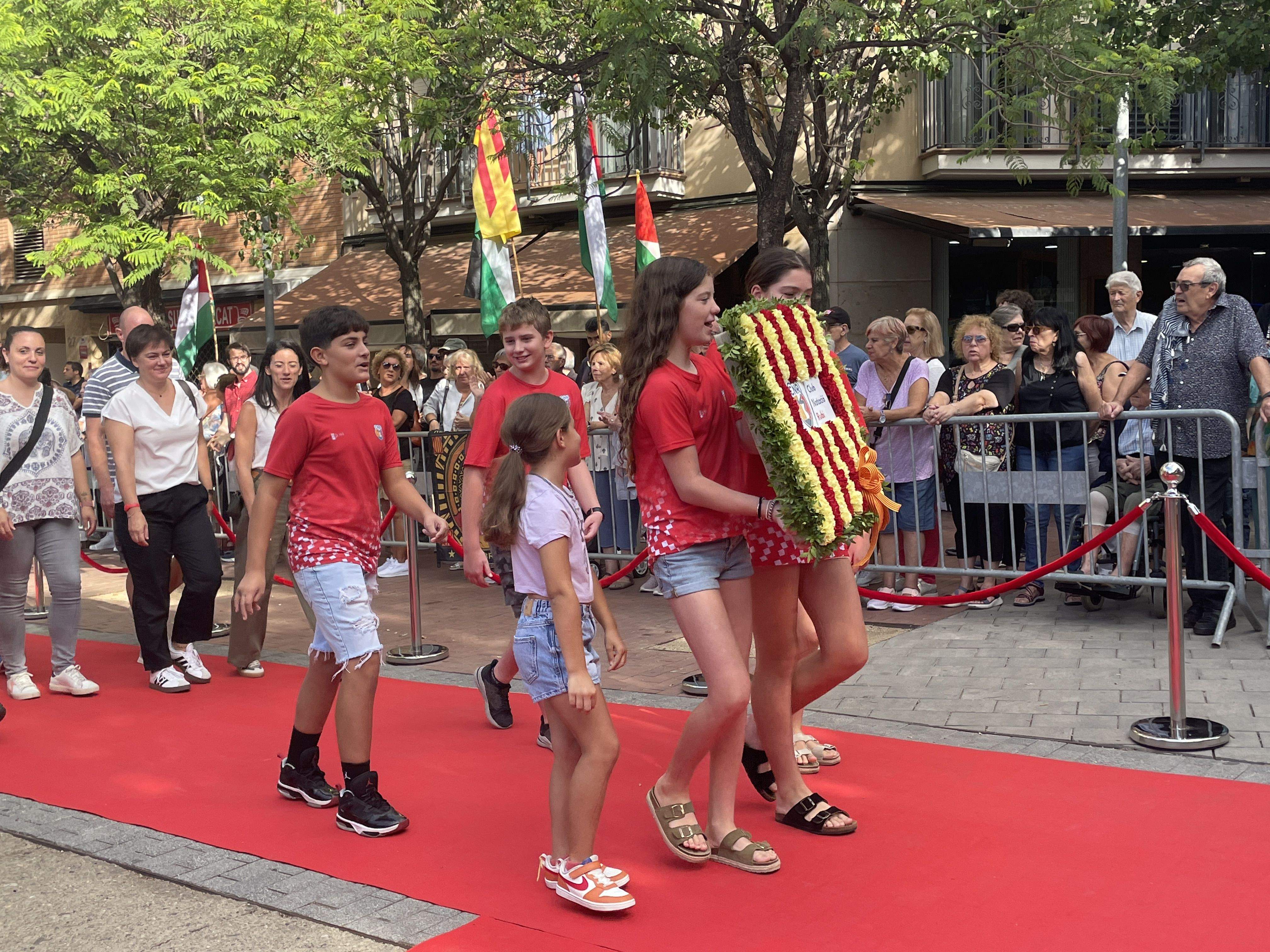 Diada Nacional de Catalunya a Rubí 2025. FOTO: Estela Luengo
