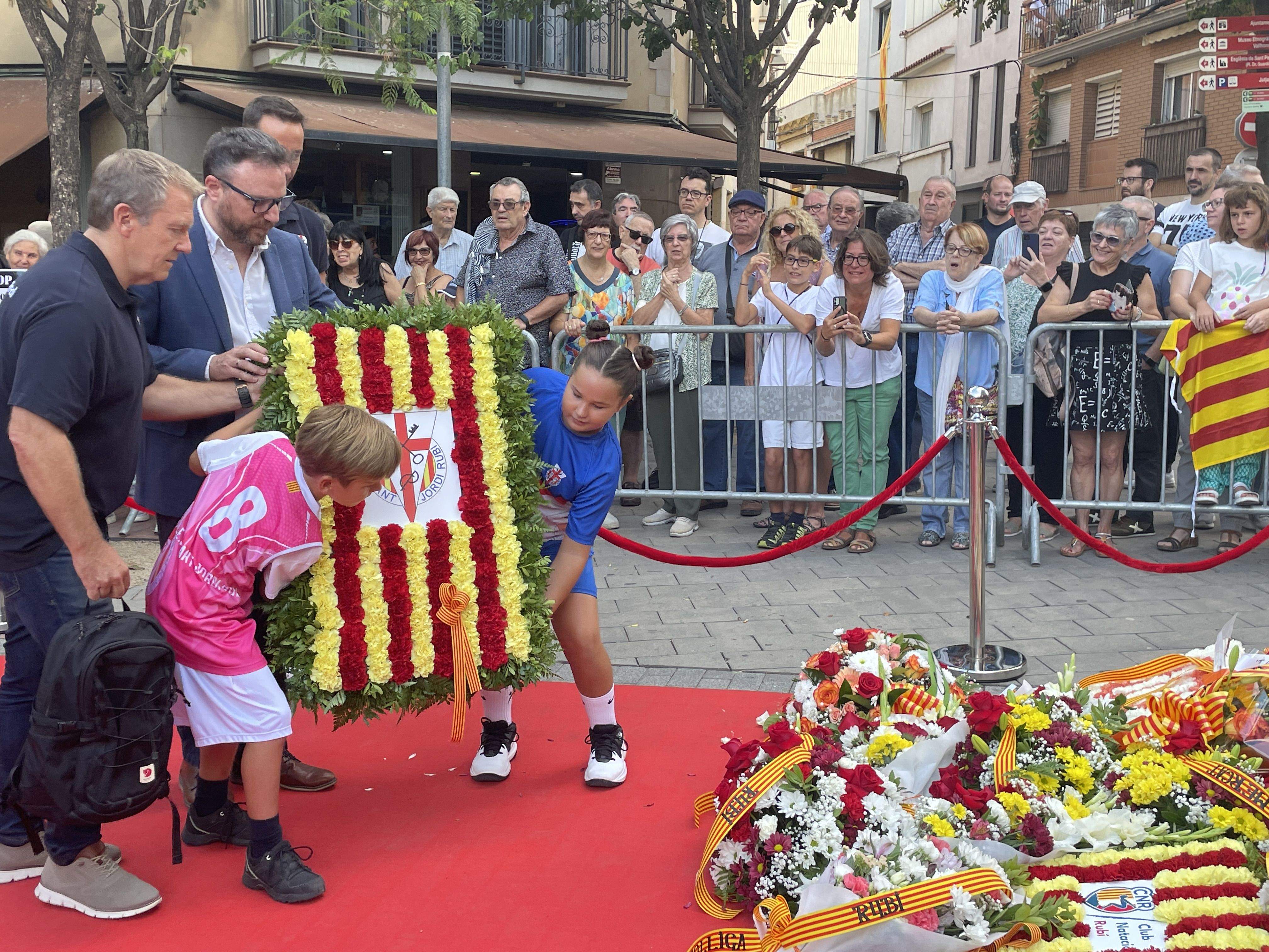 Diada Nacional de Catalunya a Rubí 2025. FOTO: Estela Luengo