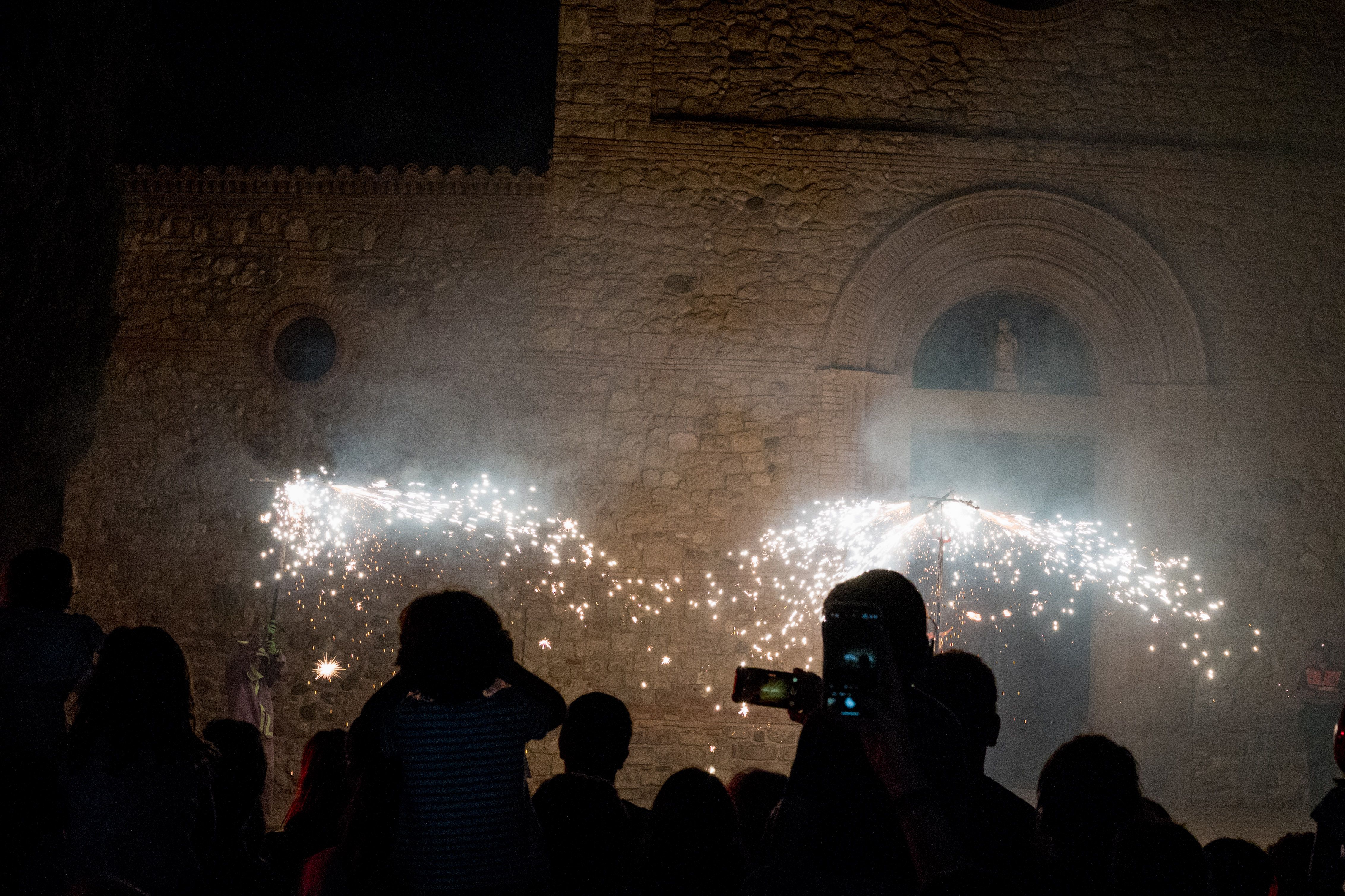 Espectacle de foc i diables per Sant Roc FOTO: Carmelo Jiménez