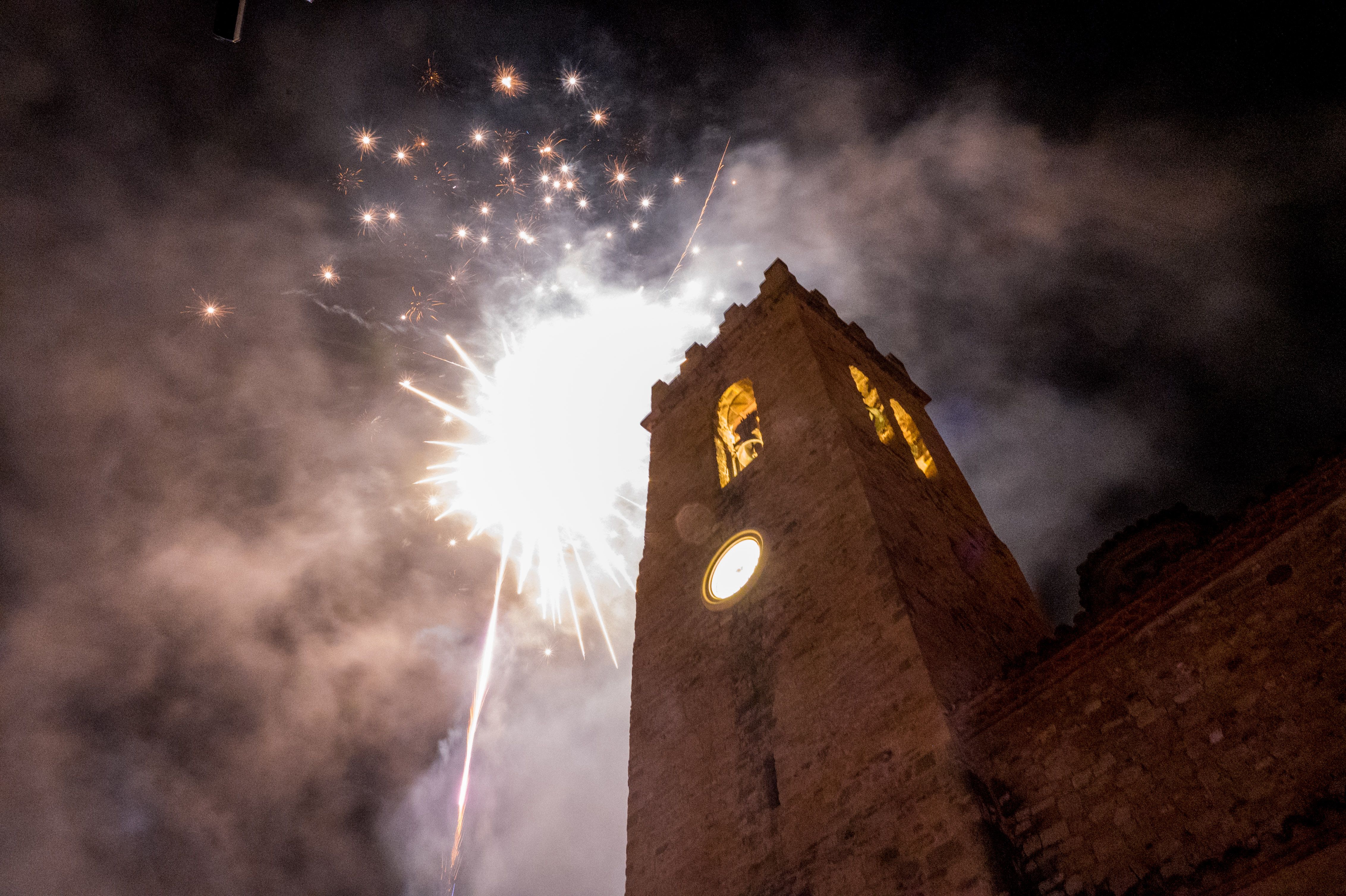Espectacle de foc i diables per Sant Roc FOTO: Carmelo Jiménez