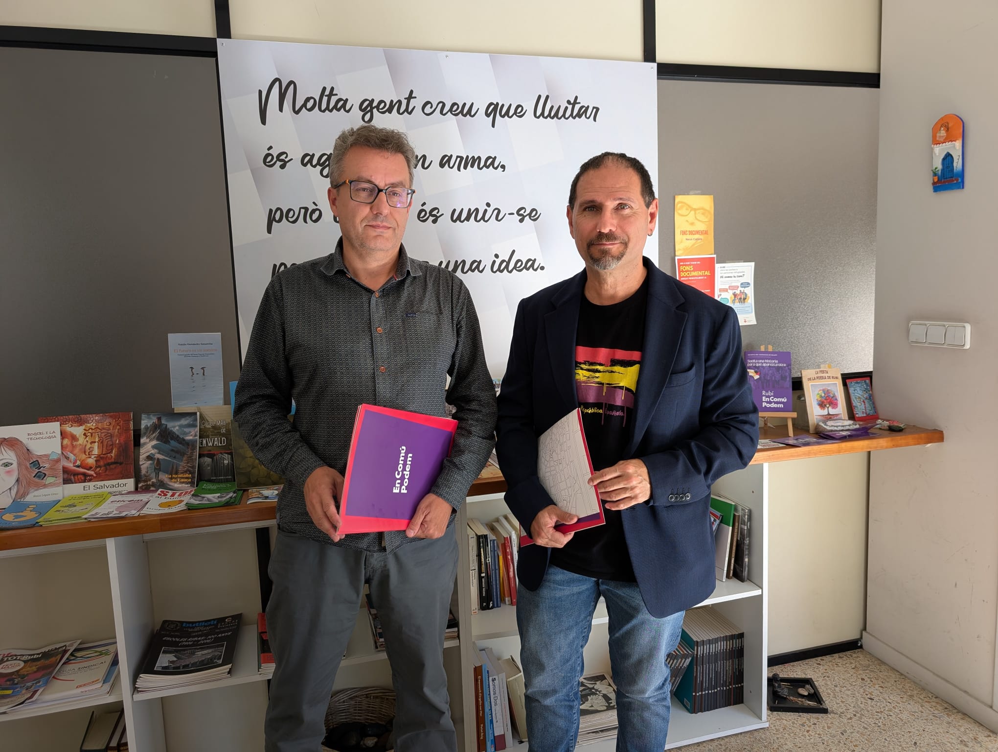 L’Adhesió al Pacte per la Llengua i més accions per prevenir el suïcidi, les mocions d’ECP al Ple. FOTO: Estela Luengo