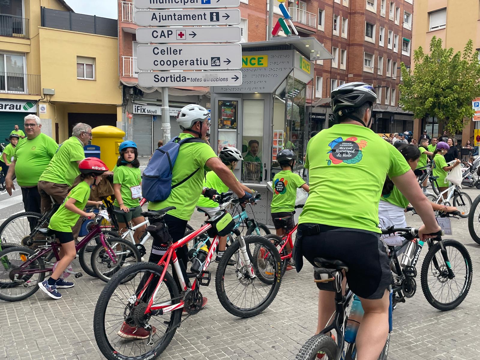 Bicicletada del Mercat Municipal 2025. FOTO: Estela Luengo