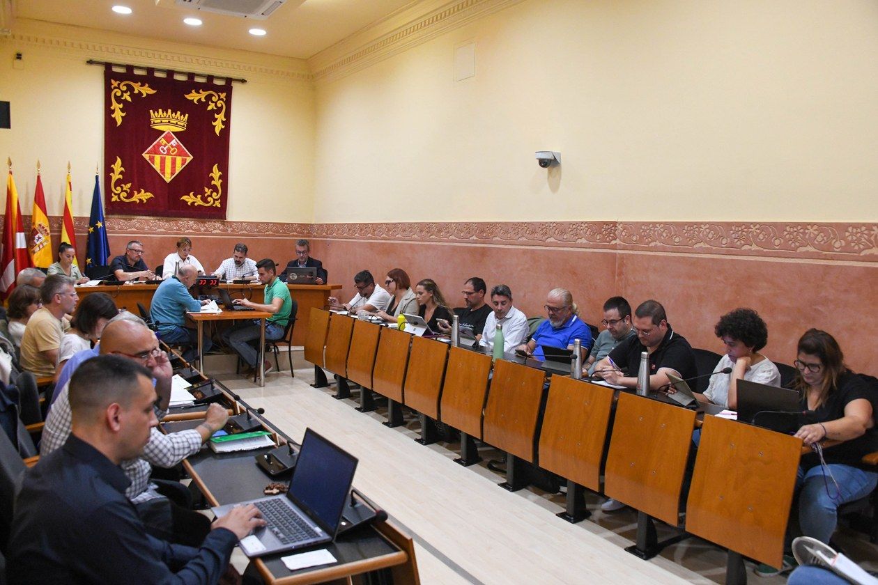 Les mocions en defensa del català divideixen el debat del ple. FOTO: Ajuntament de Rubí - Localpres