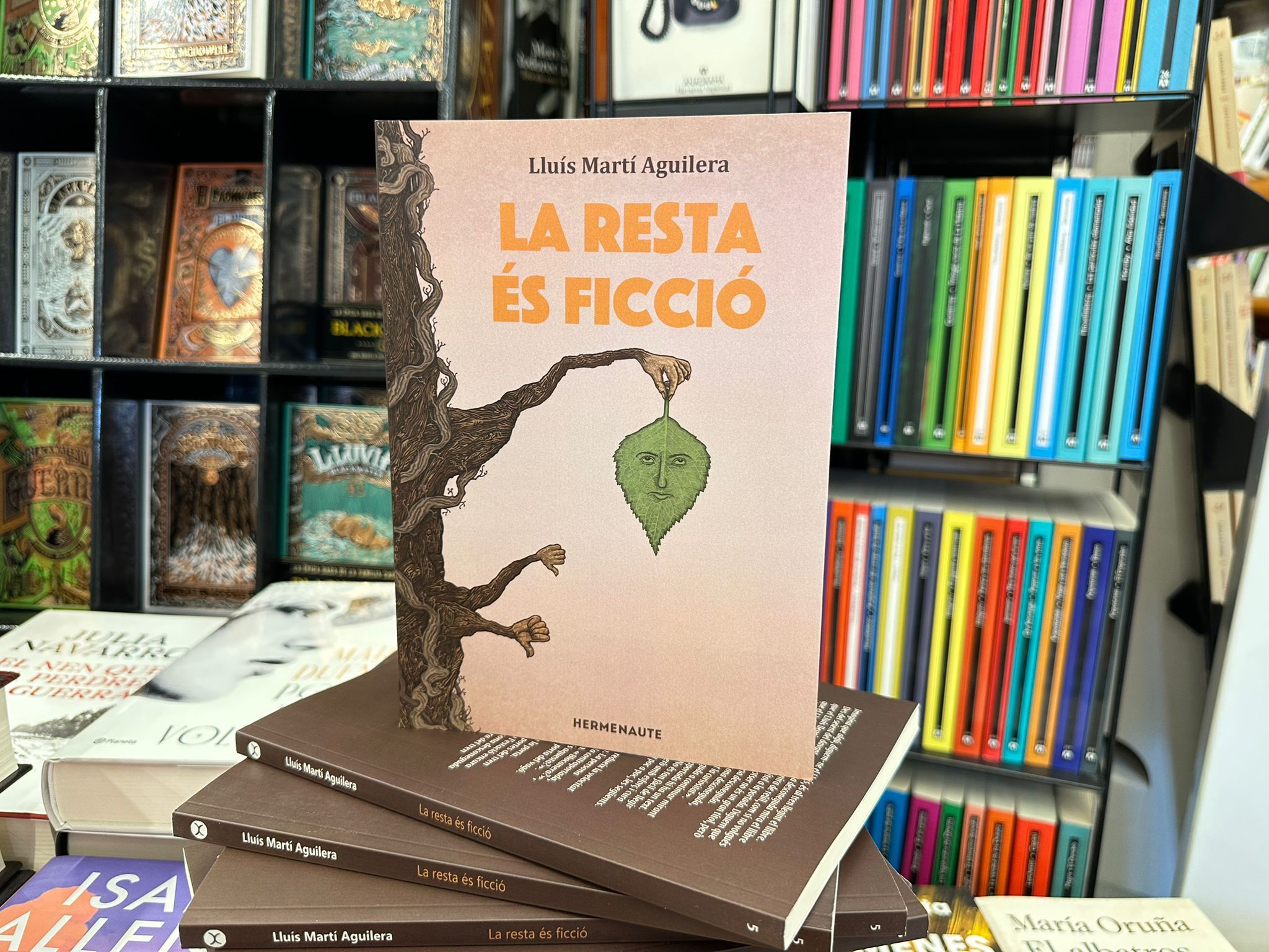 L’autor rubinenc Lluís Martí presentarà "La resta és ficció" al Racó del Llibre