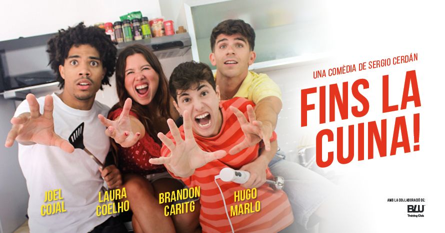 L'obra "Fins la cuina!" del rubinenc Sergio Cerdán es podrà veure a la Sala Pangolí