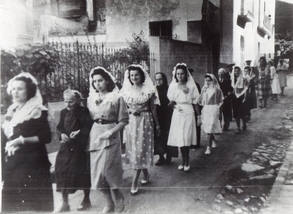 Homenatge a la Vellesa, 1948. FOTO: fons personal de Miquel Mumany