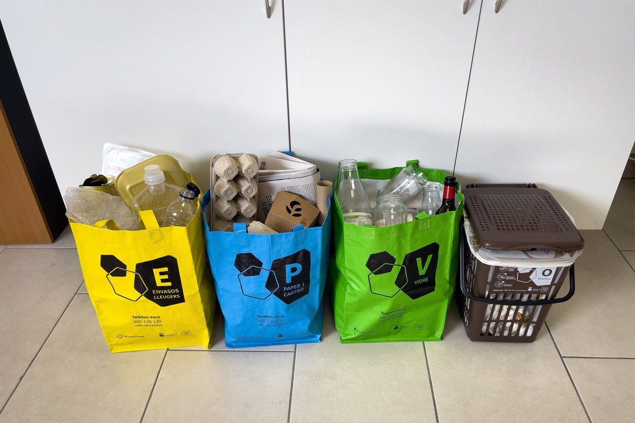 Durant l’octubre es repartiran 4.000 lots de reciclatge. FOTO: Ajuntament de Rubí
