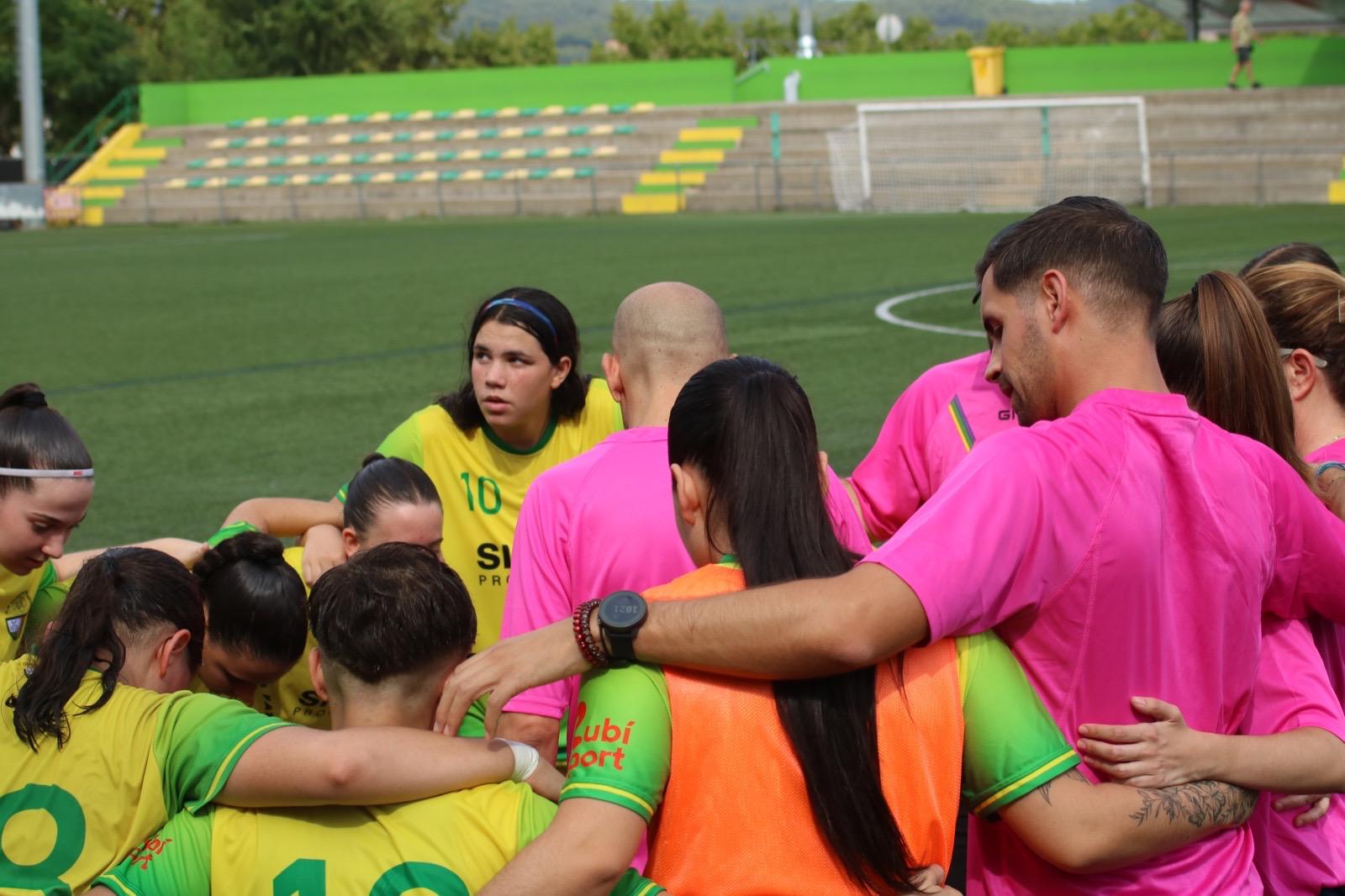 L'amateur femení del C.E. Olímpic. FOTO: Cedida/ C.E. Olímpic Can Fatjó 