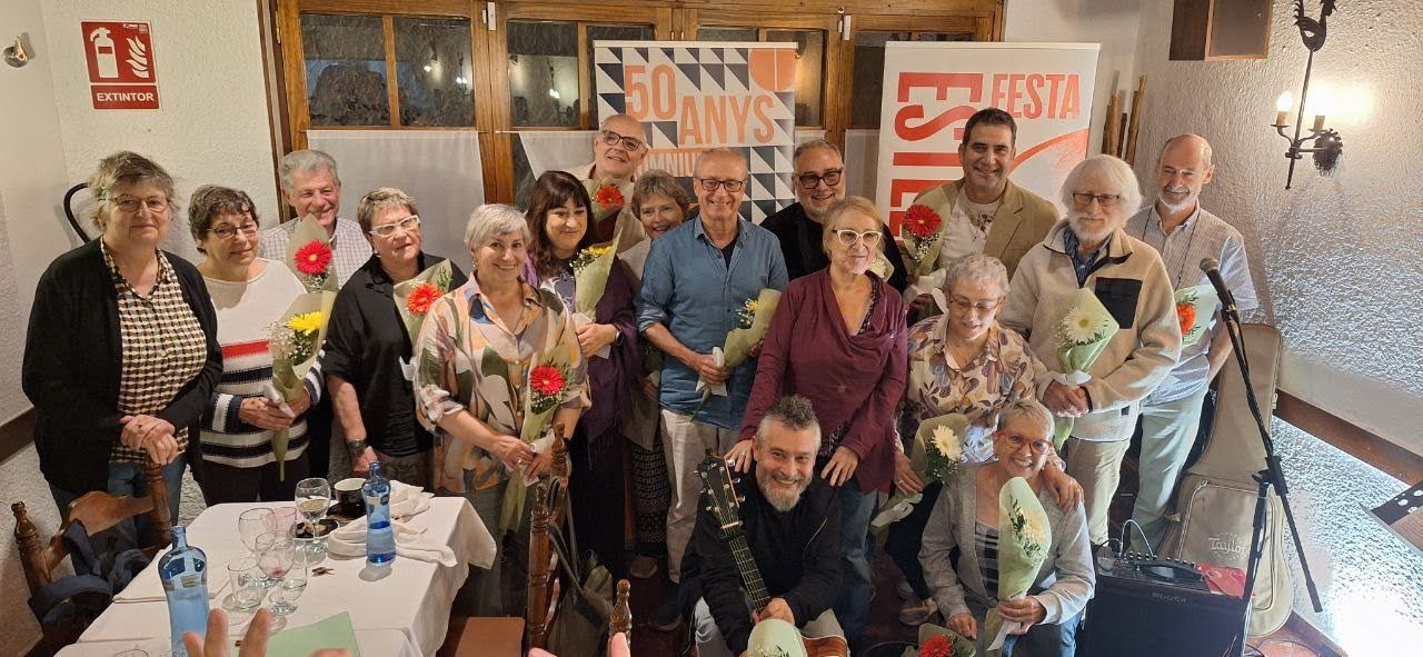 Rubí celebra una nova edició del Sopar Estellés amb una quarantena de participants. FOTO: Cedida