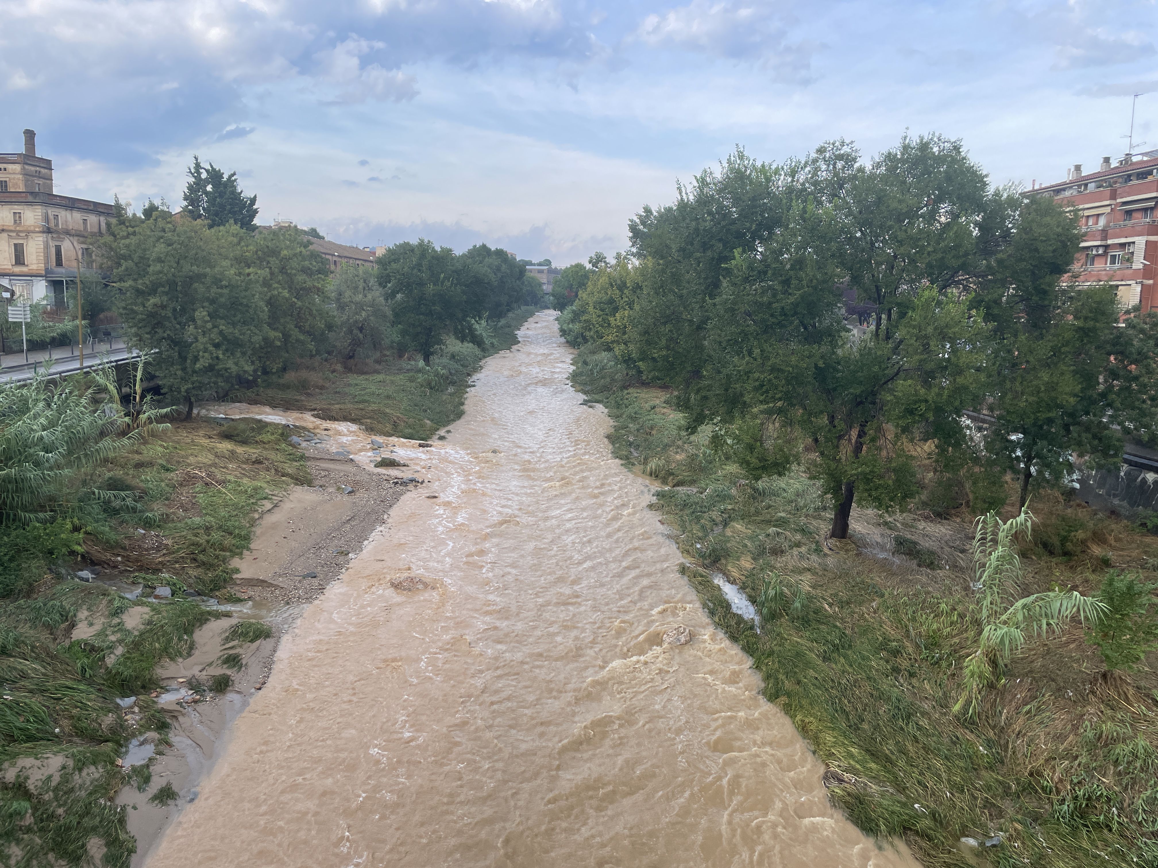 La Riera de Rubí, just després dels aiguats que han deixat entre 75 i 83 litres FOTO: Marta Casas La Riera de Rubí, just després dels aiguats que han deixat entre 75 i 83 litres FOTO: Marta Casas