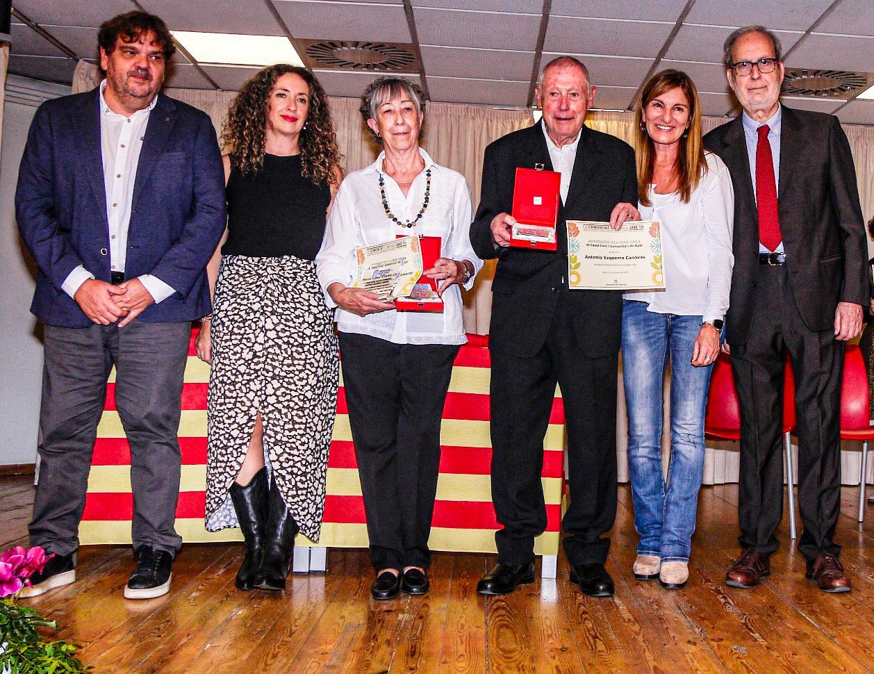 L'AGGR celebra la festa d'Homenatge a la Gent Gran amb èxit de participació. FOTO: Cedida