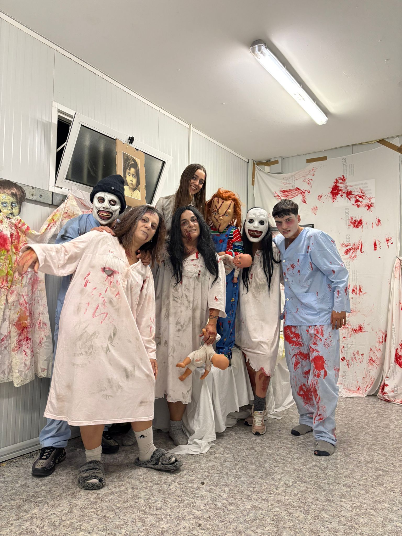 El Halloweinti, al camp de futbol del 25 de setembre