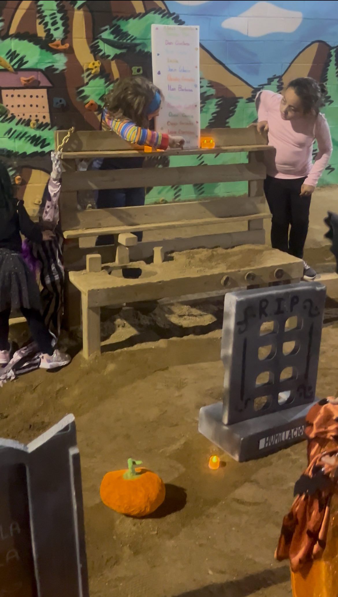 Túnel del Terror a l'Escola Montserrat