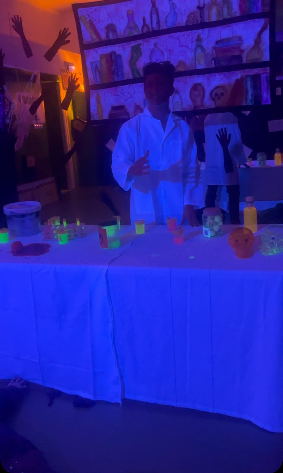 Túnel del Terror a l'Escola Montserrat