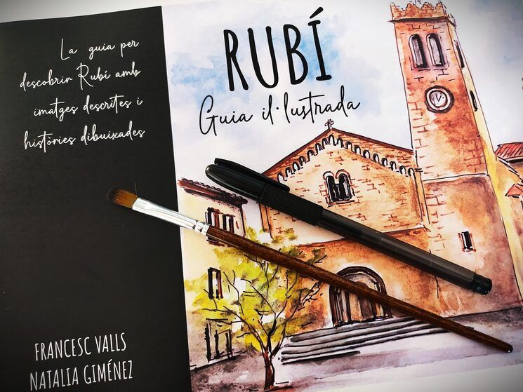 Campanya de recaptació de fons per editar la Guia il·lustrada de Rubí FOTO: Natàlia Giménez/Francesc Valls