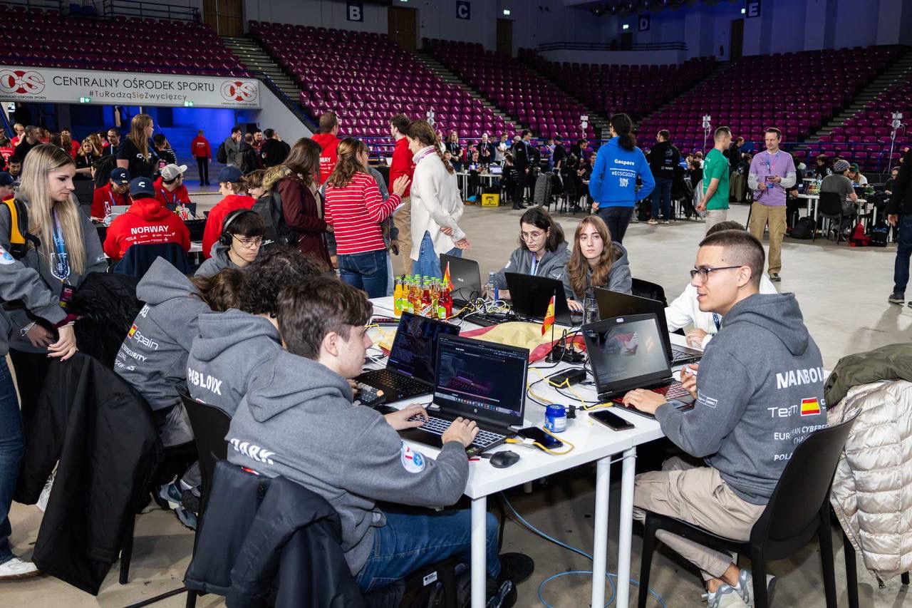 L'equip espanyol durant la competició. FOTO: Cedida