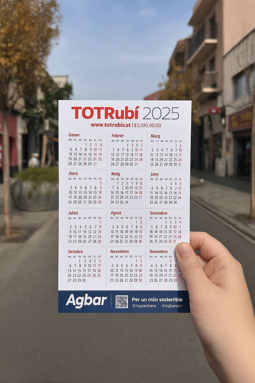 Calendari del 2015 FOTO: Cedida