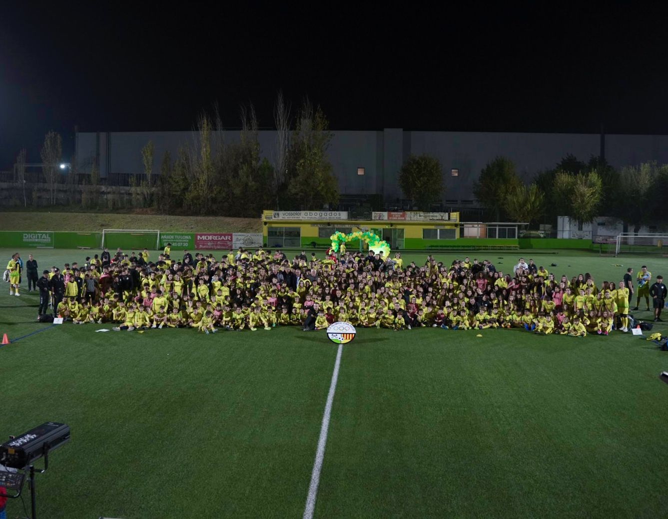 Foto de família del CE Olimpic Can Fatjó FOTO: Eloi