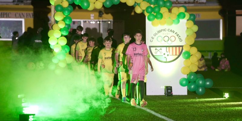 Presentació dels equips del C.E. Can Fatjó. FOTO: Eloi