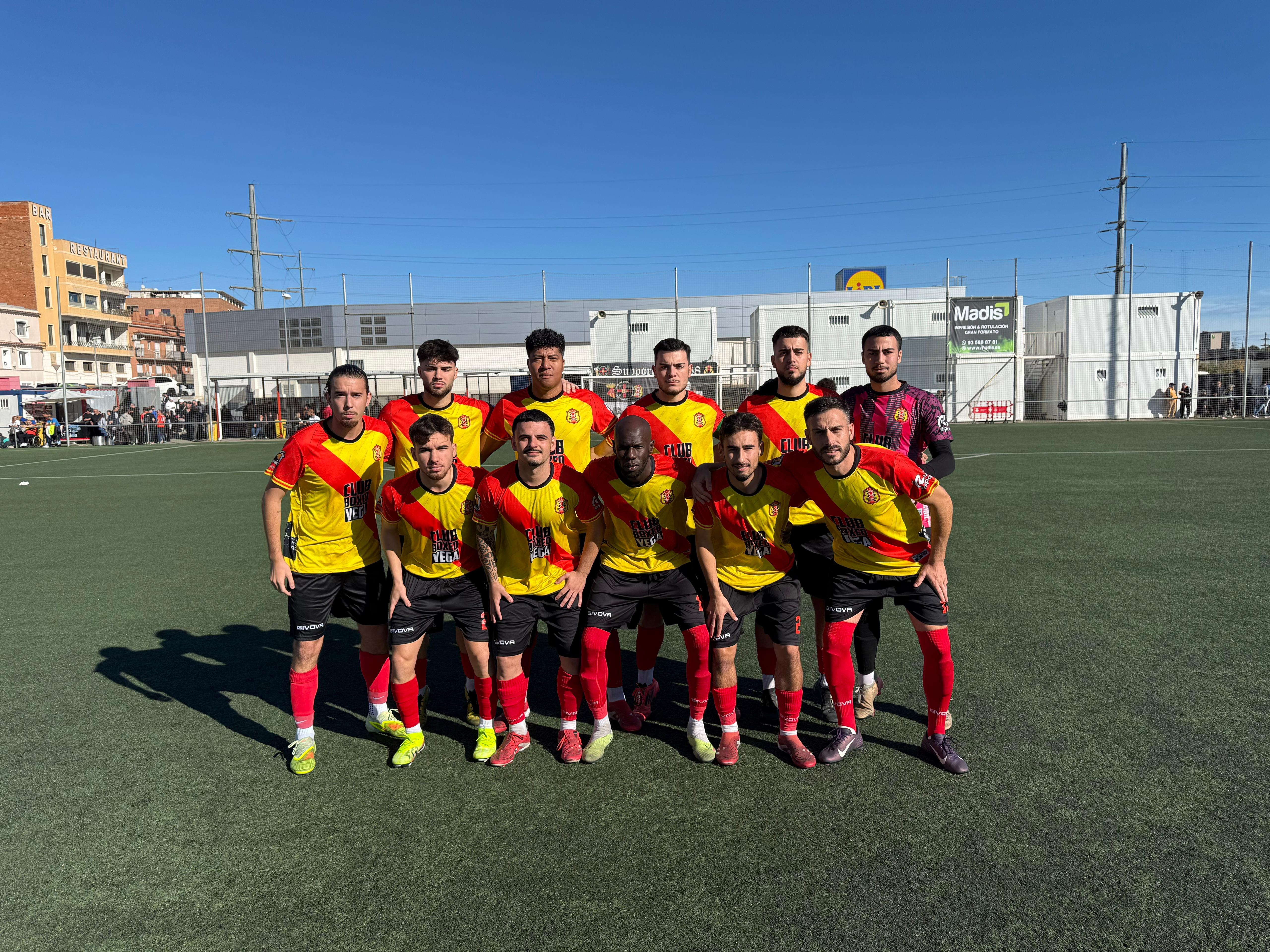 Empat insuficient entre el Veinti i el Natació Terrassa. FOTO: Cedida