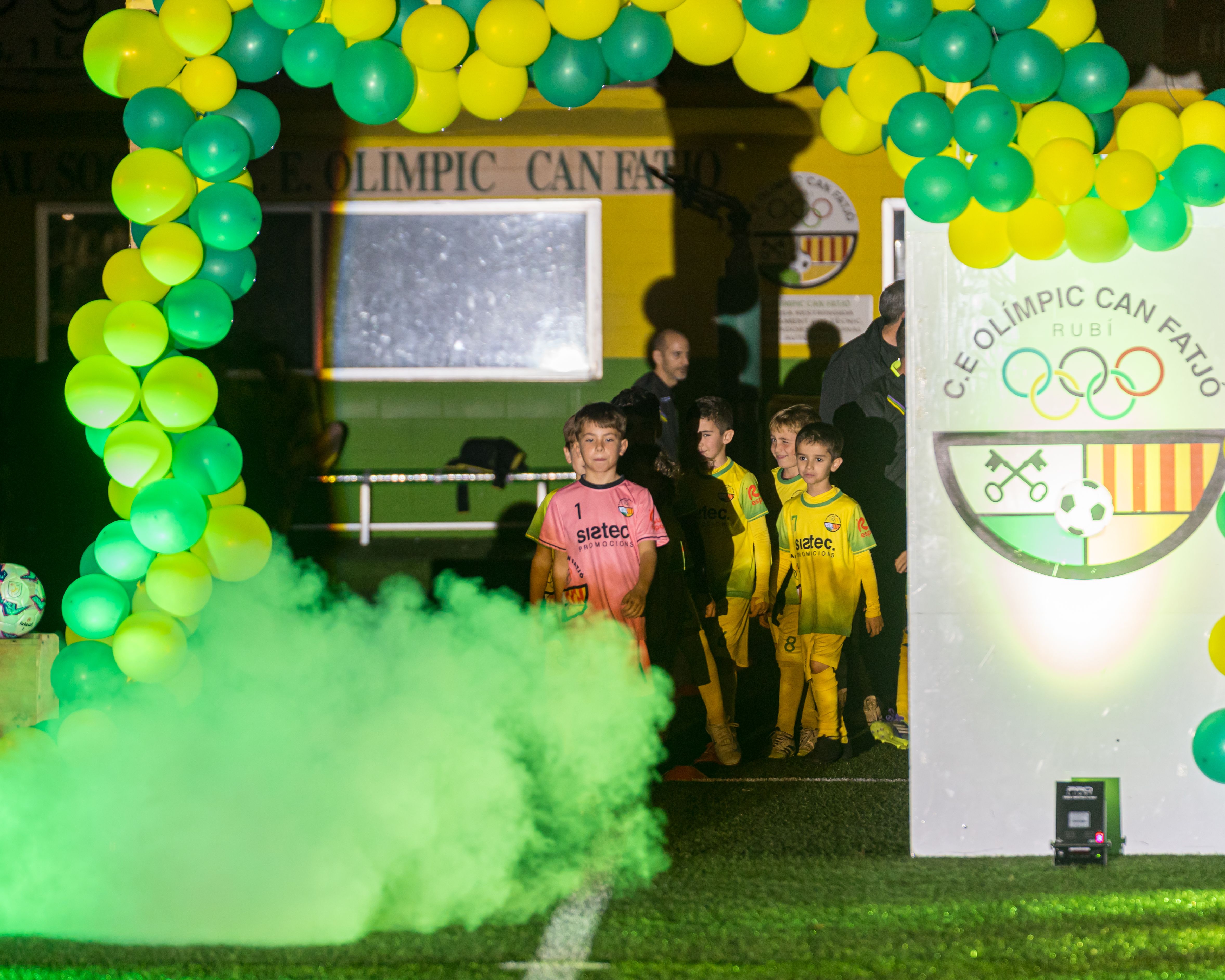 Presentació dels equips del C.E. Olímpic Can Fatjó 2025. FOTO: Eloi Sin