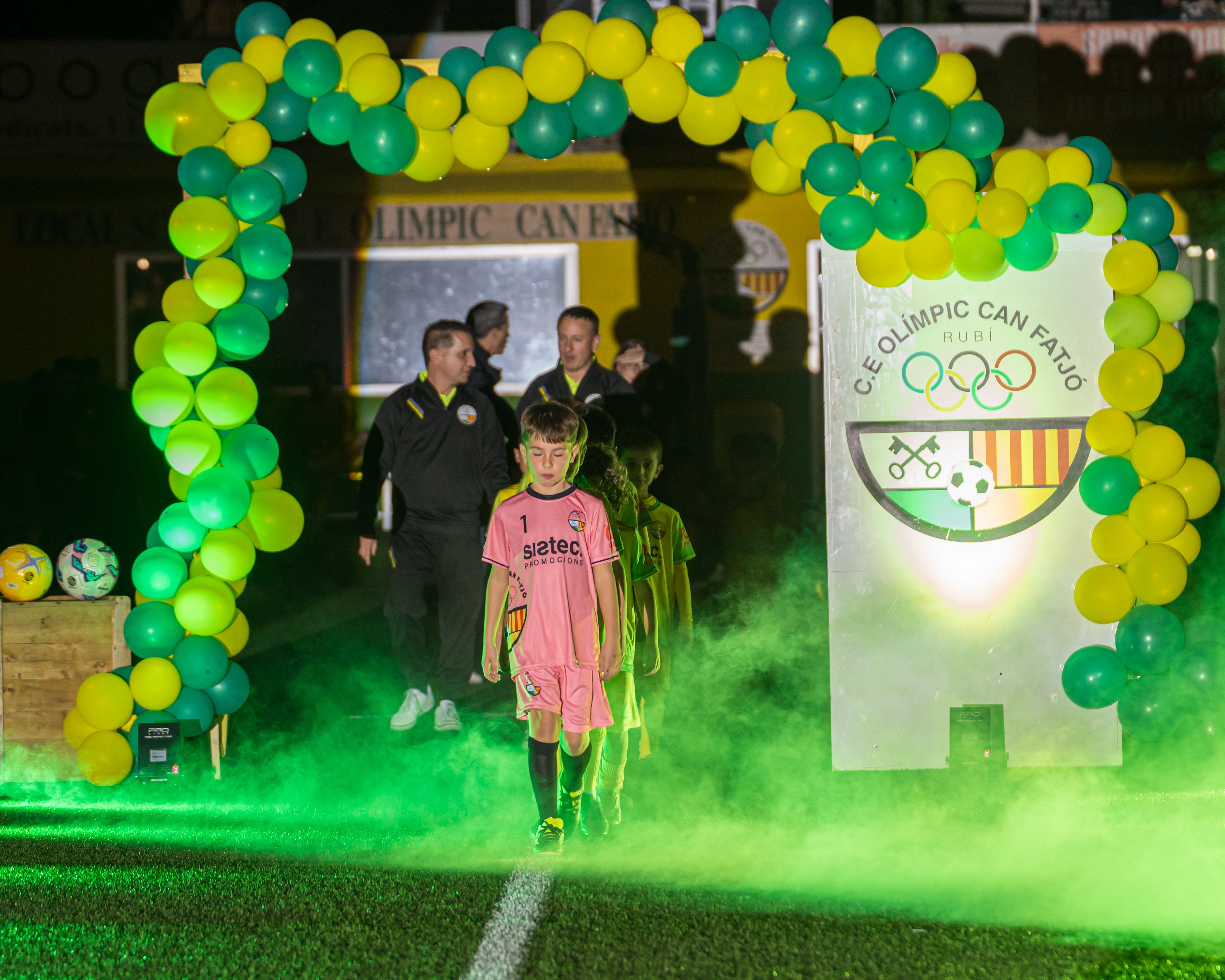 Presentació dels equips del C.E. Olímpic Can Fatjó 2025. FOTO: Eloi Sin