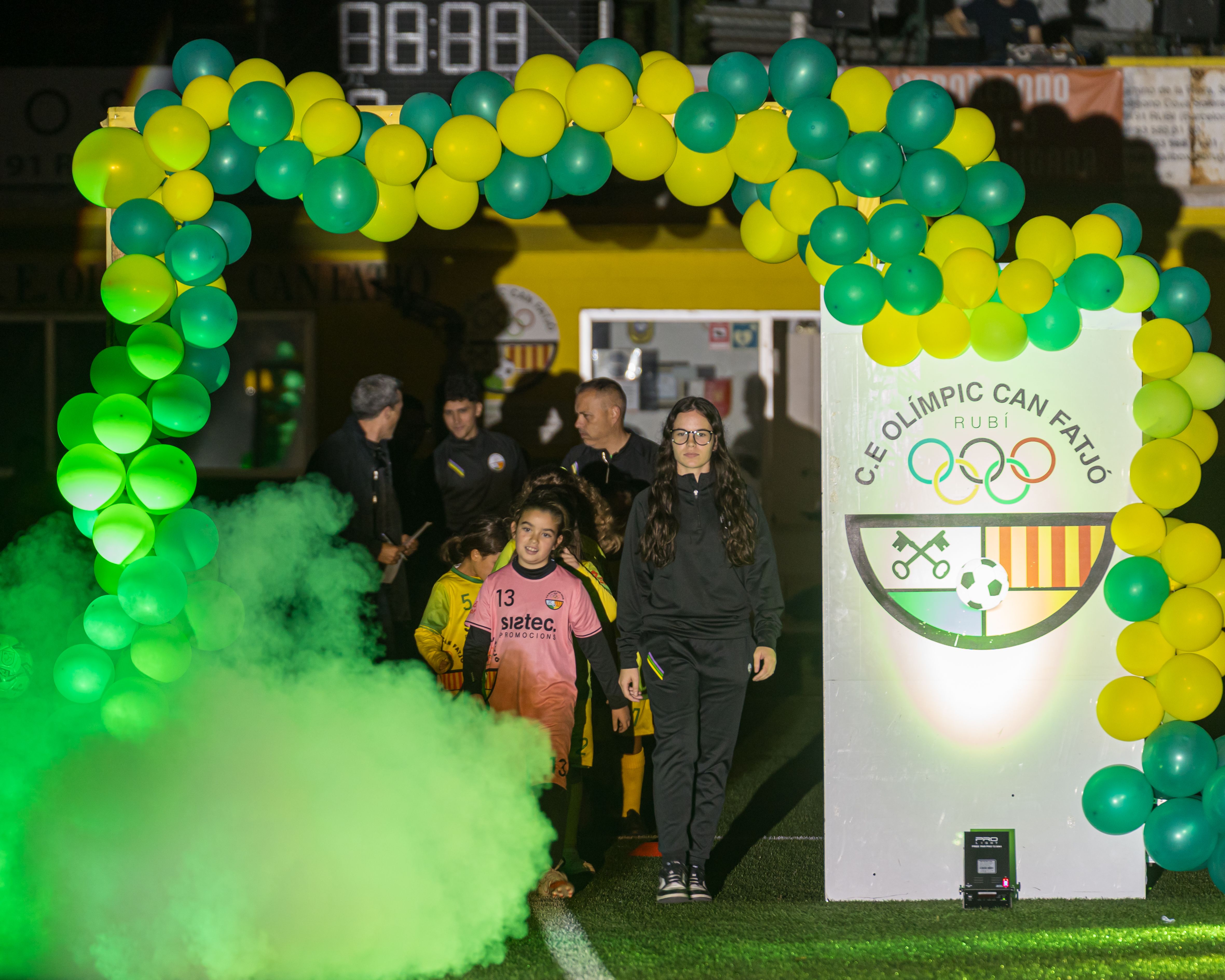 Presentació dels equips del C.E. Olímpic Can Fatjó 2025. FOTO: Eloi Sin