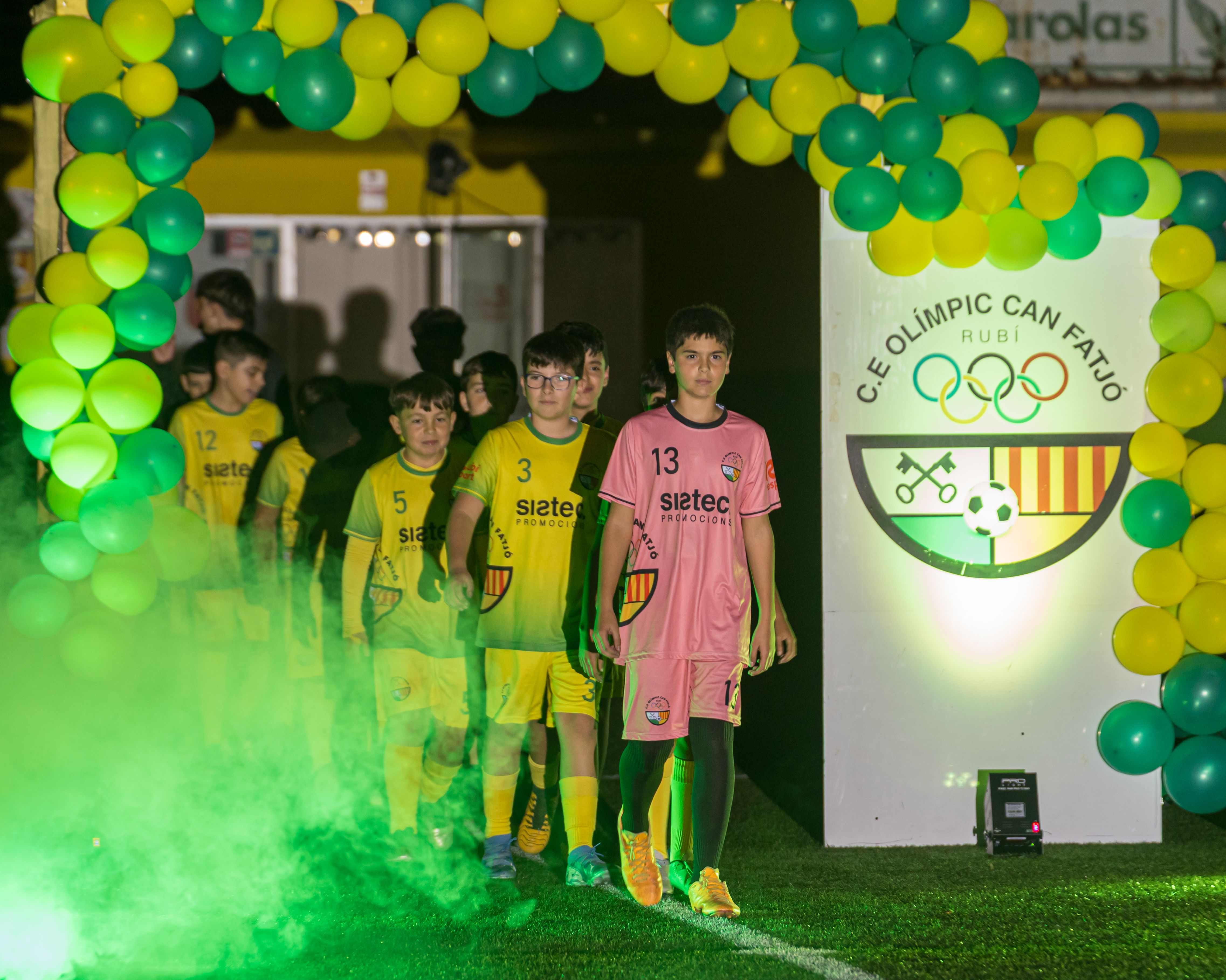 Presentació dels equips del C.E. Olímpic Can Fatjó 2025. FOTO: Eloi Sin