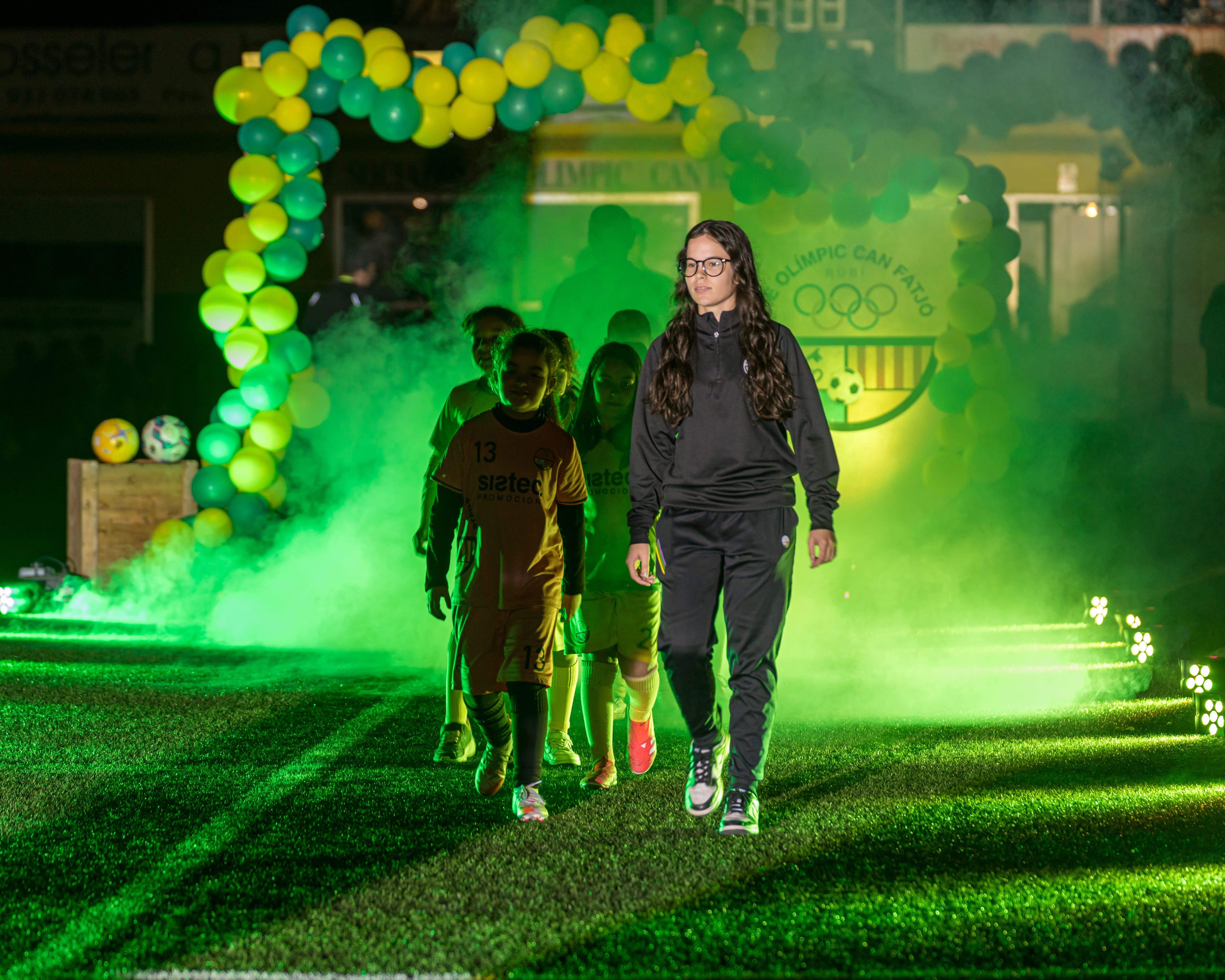 Presentació dels equips del C.E. Olímpic Can Fatjó 2025. FOTO: Eloi Sin
