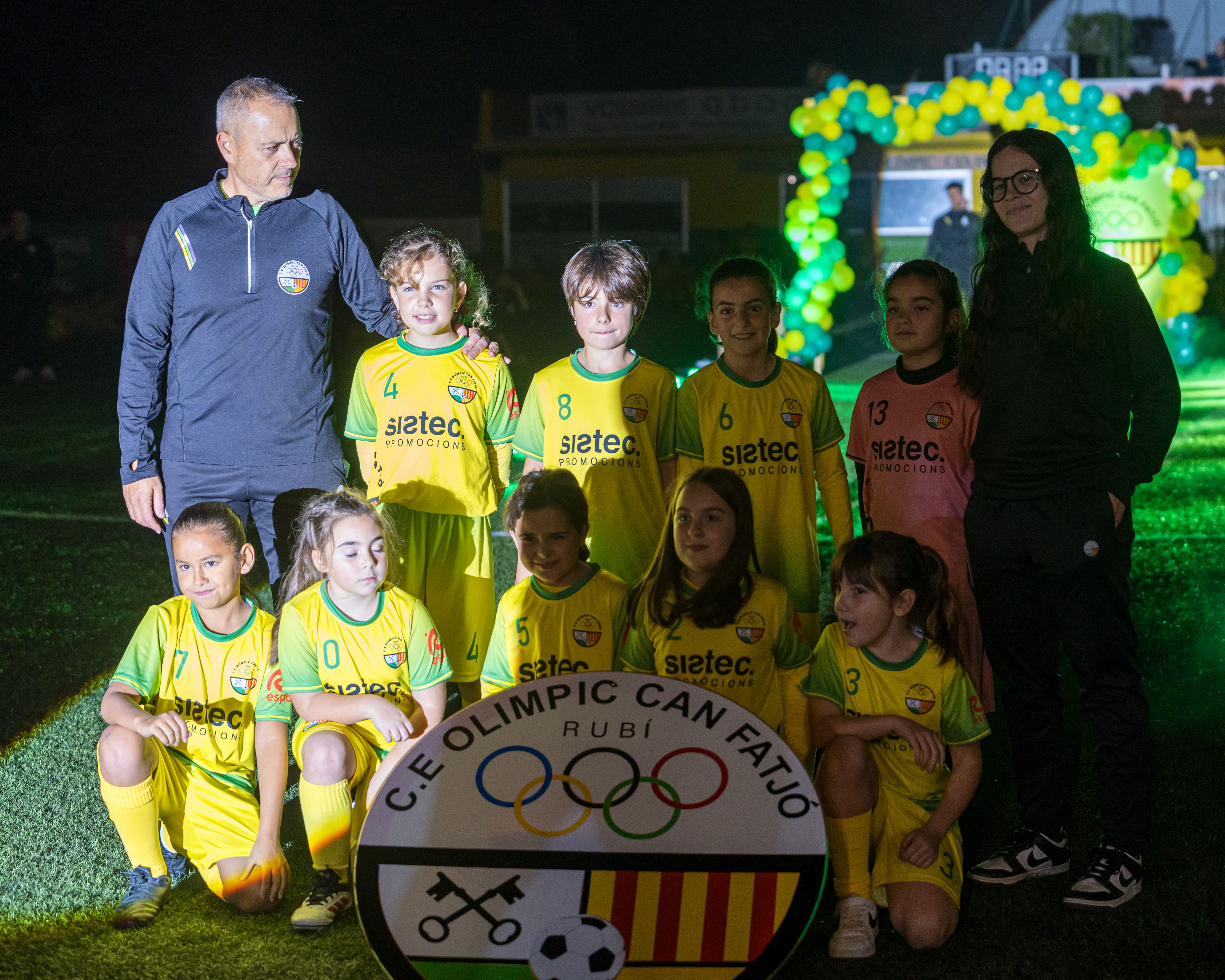 Presentació dels equips del C.E. Olímpic Can Fatjó 2025. FOTO: Eloi Sin