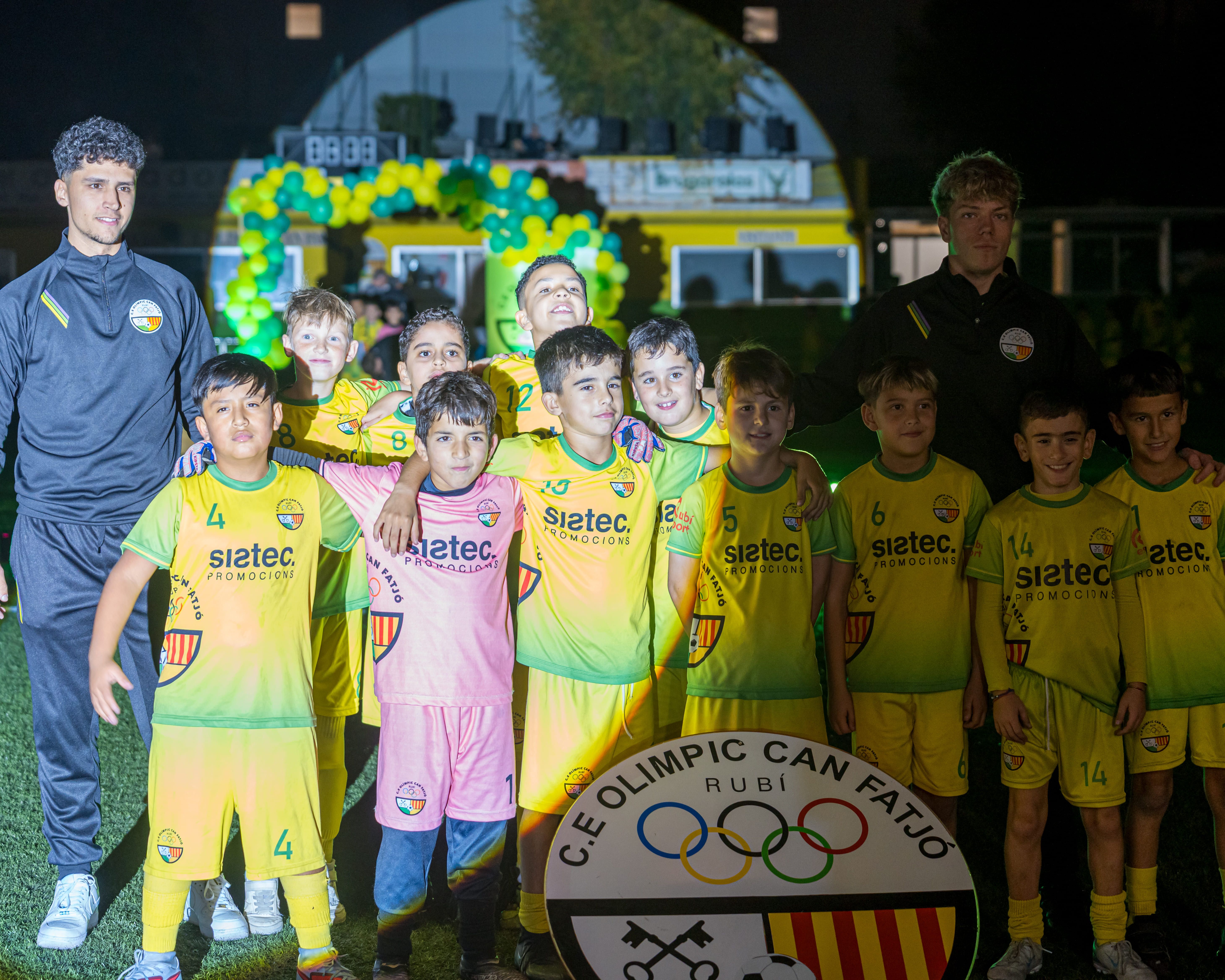 Presentació dels equips del C.E. Olímpic Can Fatjó 2025. FOTO: Eloi Sin