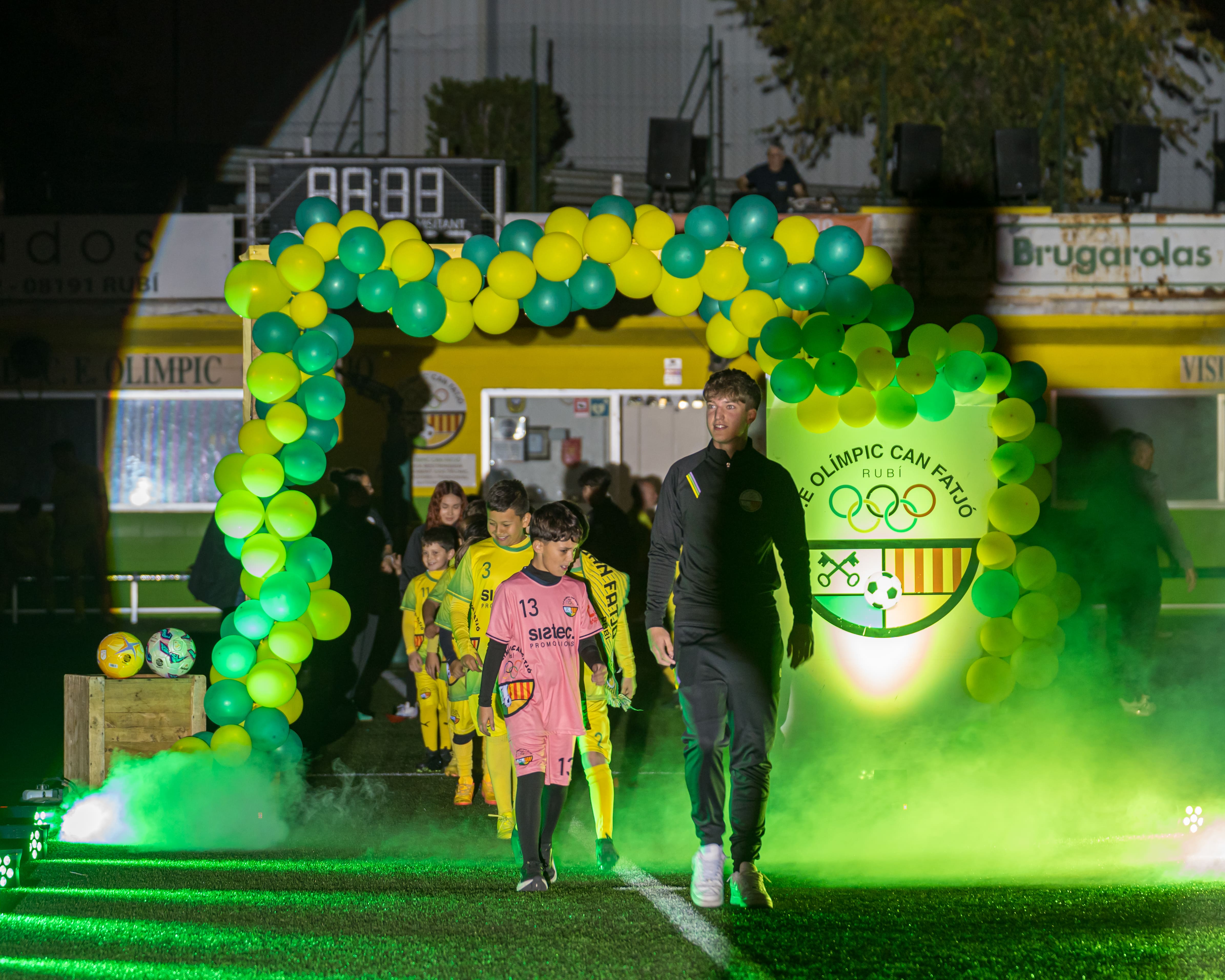Presentació dels equips del C.E. Olímpic Can Fatjó 2025. FOTO: Eloi Sin
